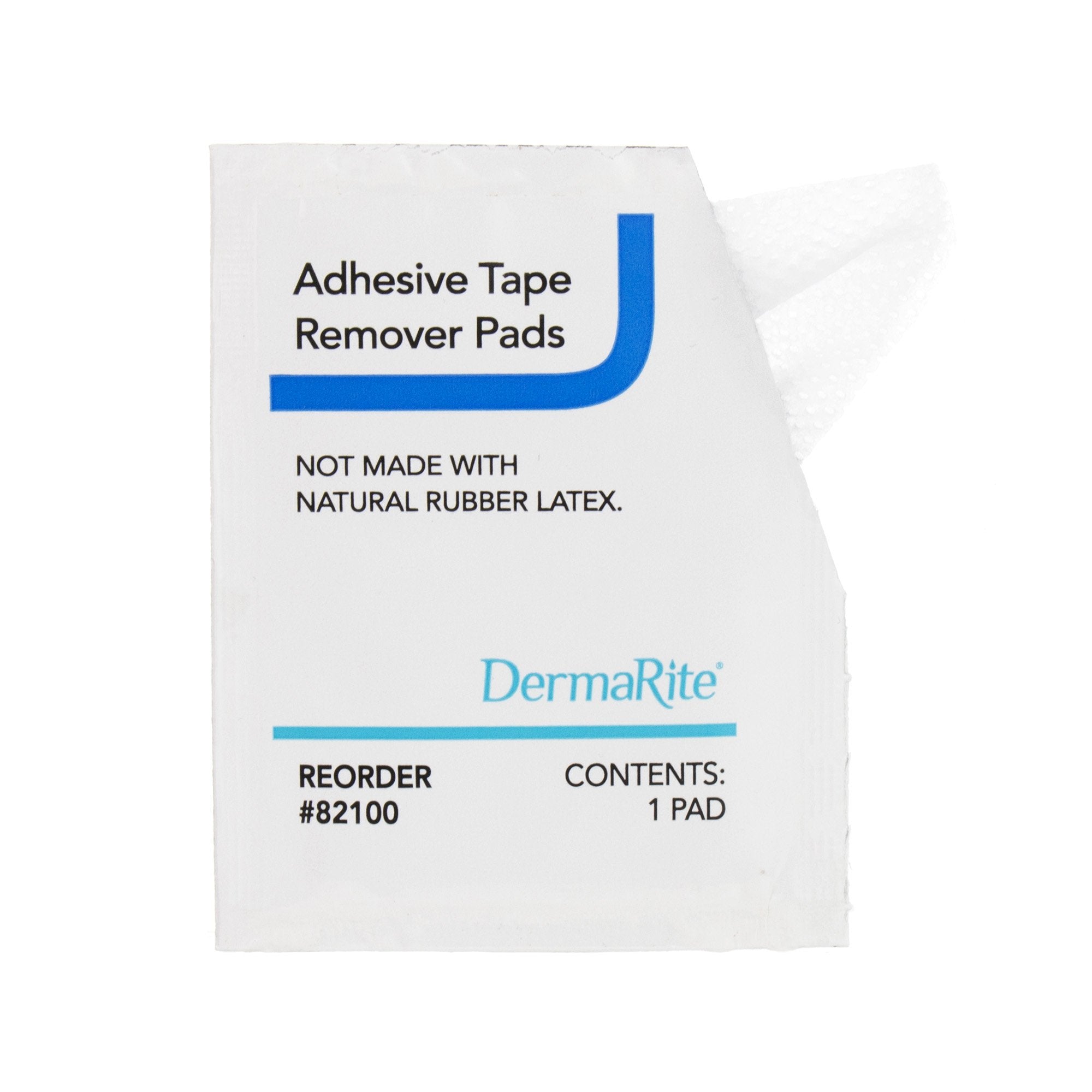 DermaRite® Adhesive Remover, 3¼ x 1½ Inch Pads (100 Units)