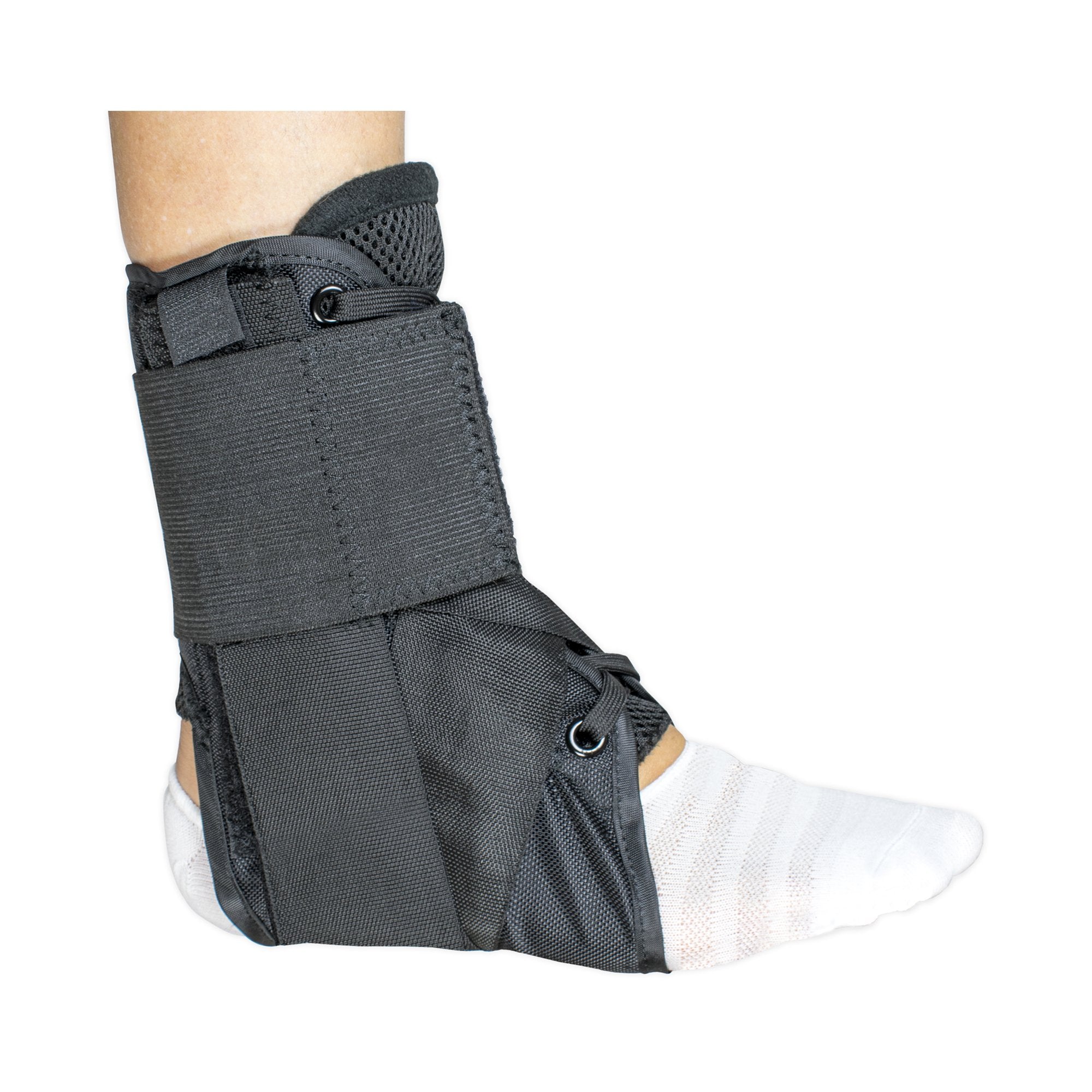 McKesson Low Profile Open Heel Open Toe Ankle Brace, Extra Large (1 Unit)