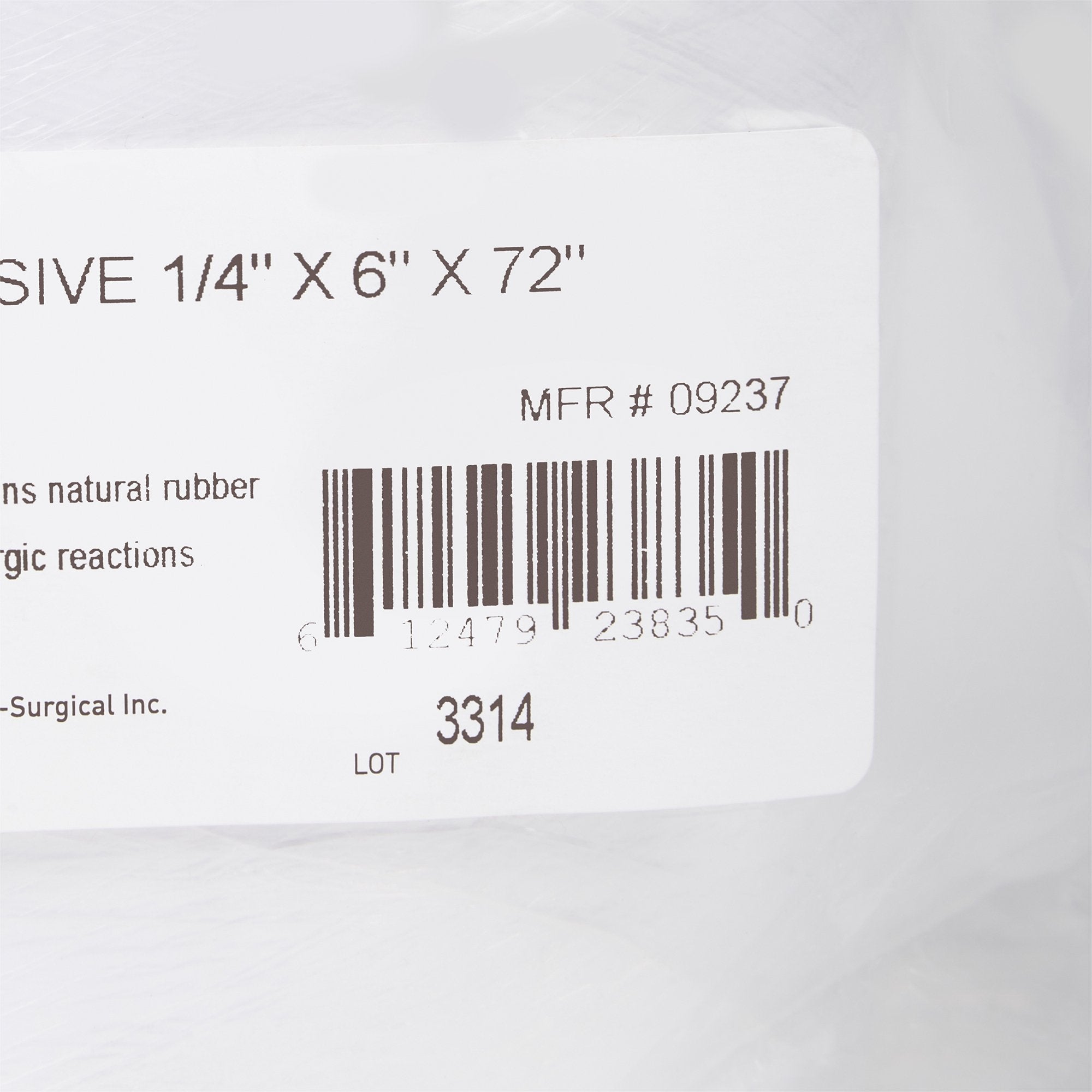 McKesson White Poly Foam Adhesive Orthopedic Roll, 6 x 72 Inch (1 Unit)