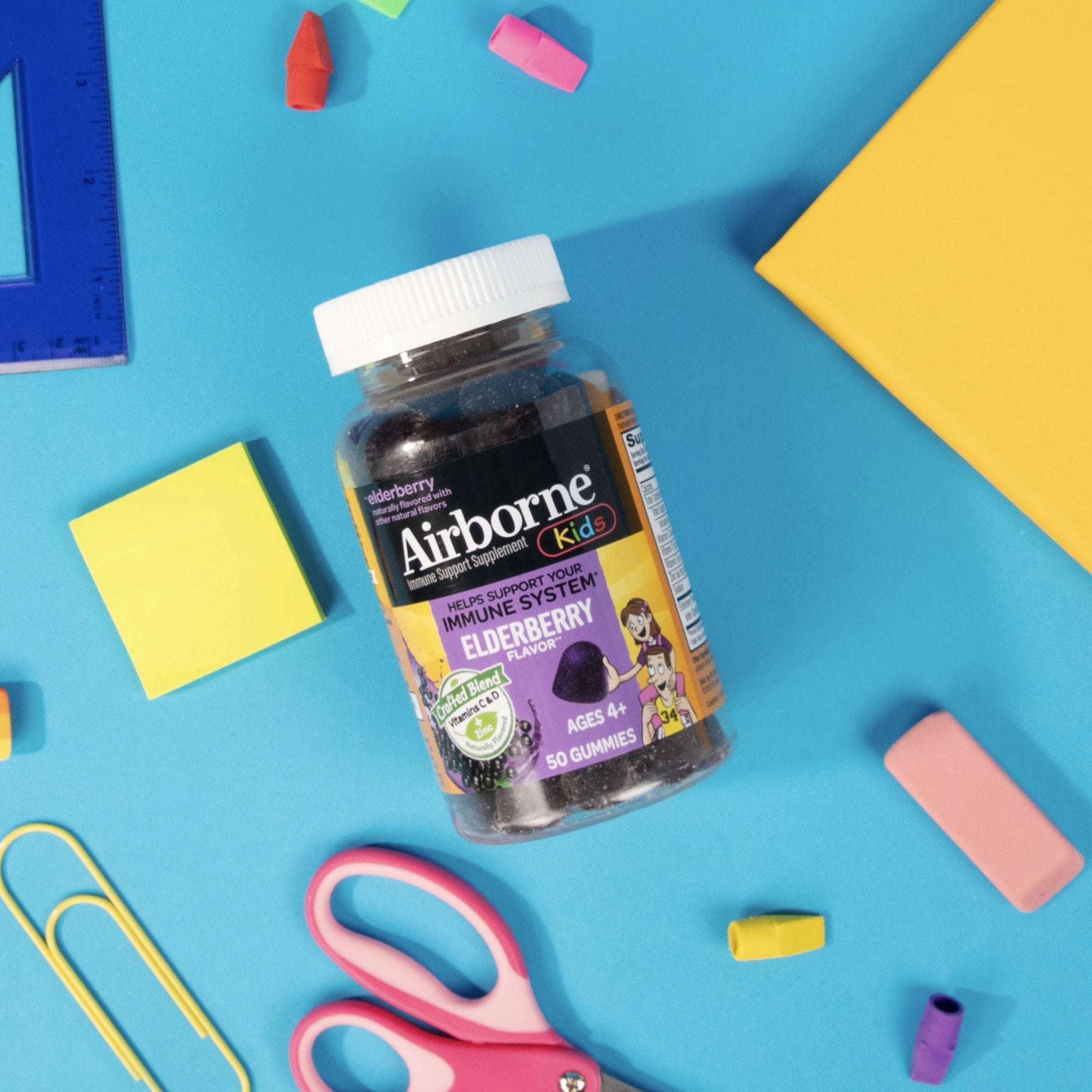Airborne® Immune Support Supplement Gummies Elderberry (1 Unit)