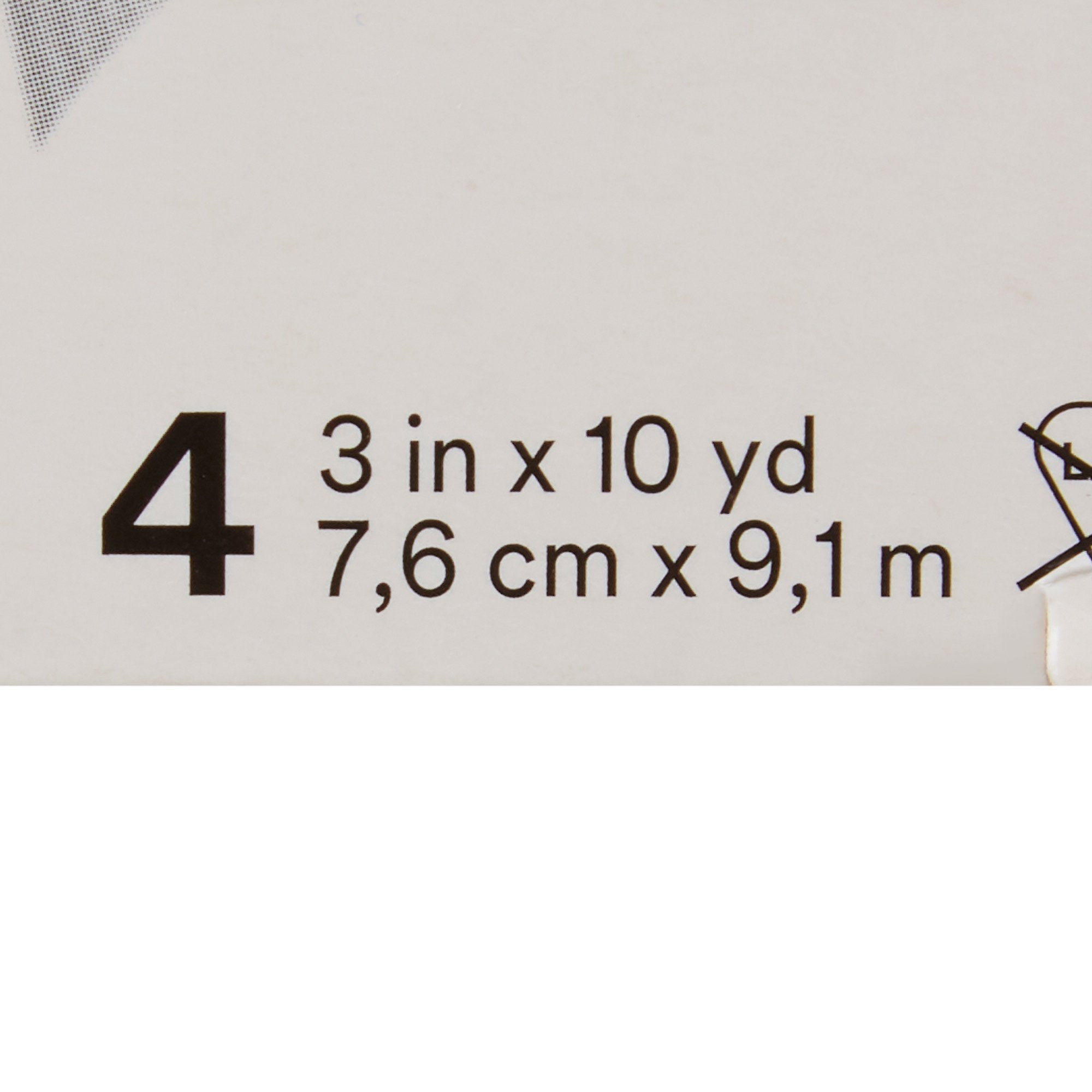 3M™ Durapore™ Medical Tape - Silk-Like Cloth, White, 3" x 10 Yd, 4-Pack