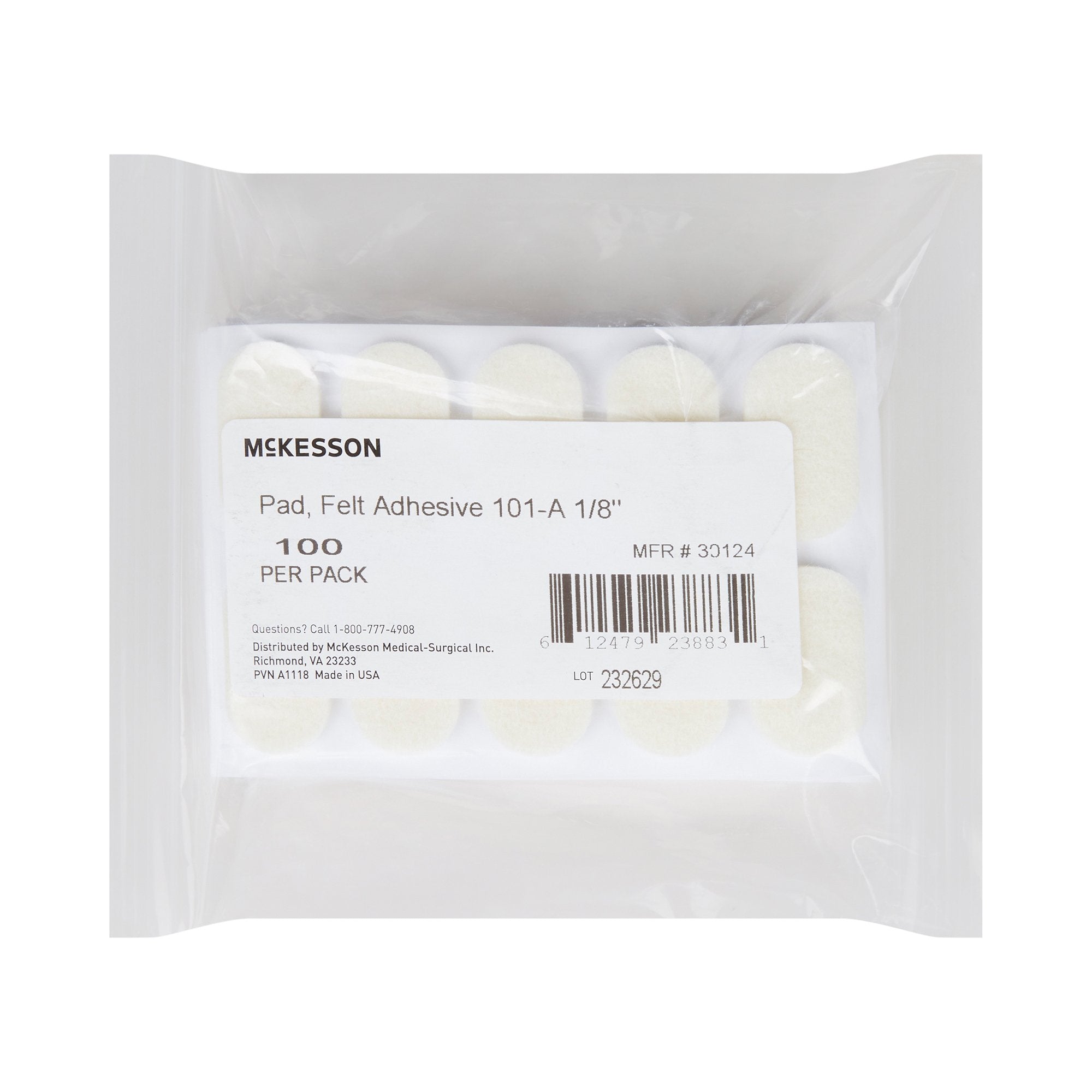 McKesson Pedi-Pad Protective Pad (100 Units)