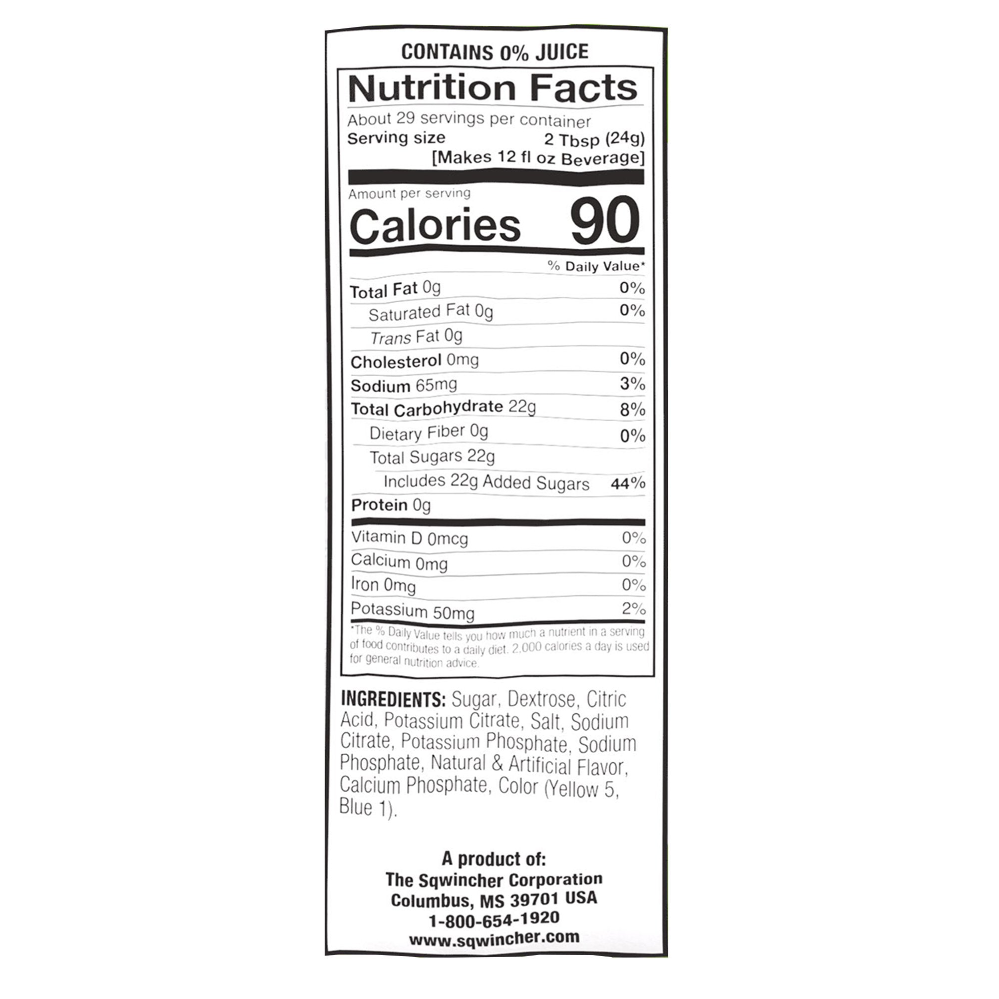 Sqwincher® Powder Pack® Lemon-Lime Electrolyte Replenishment Drink Mix (1 Unit)