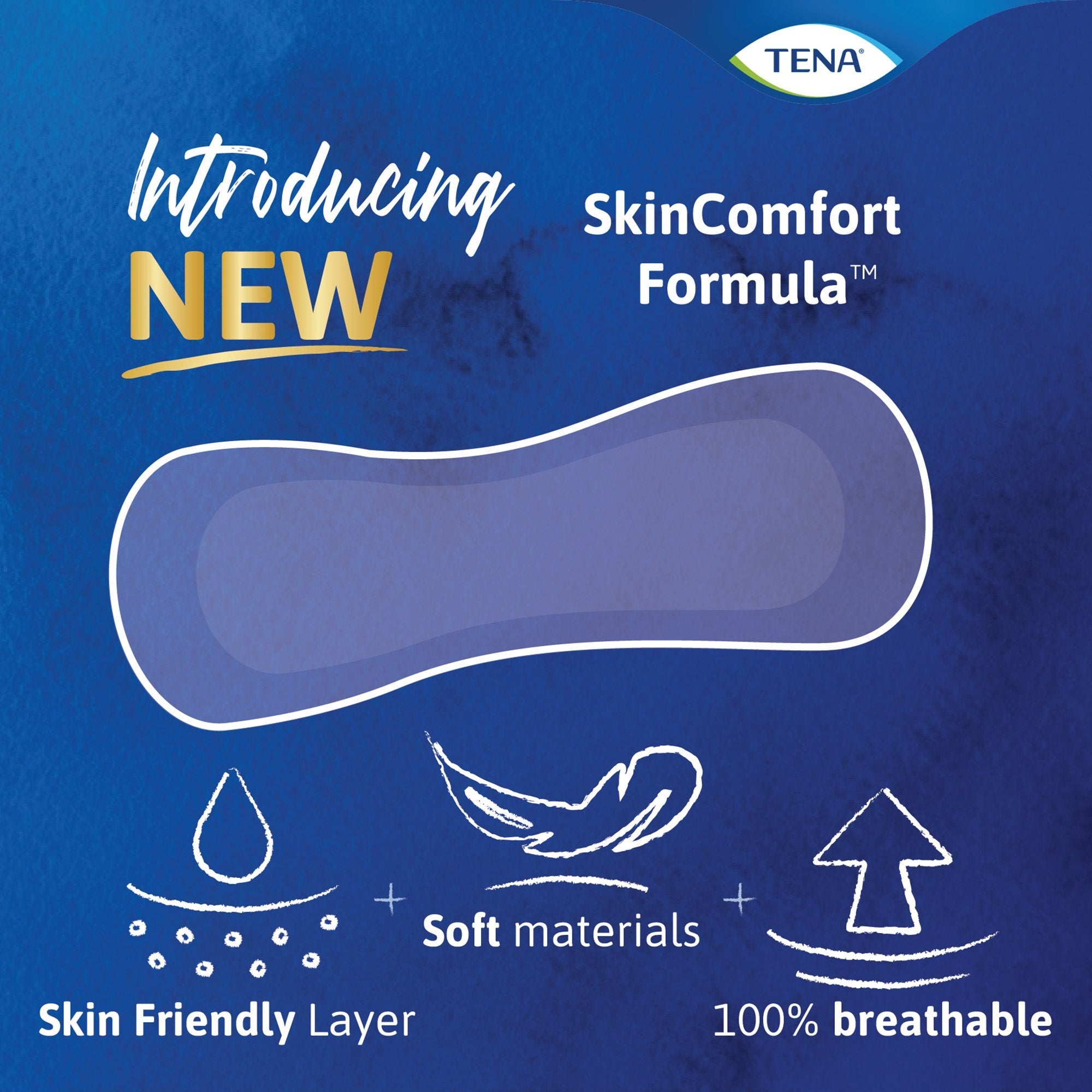 Tena® Intimates™ Maximum Bladder Control Pad, 13-Inch Length (12 Units)