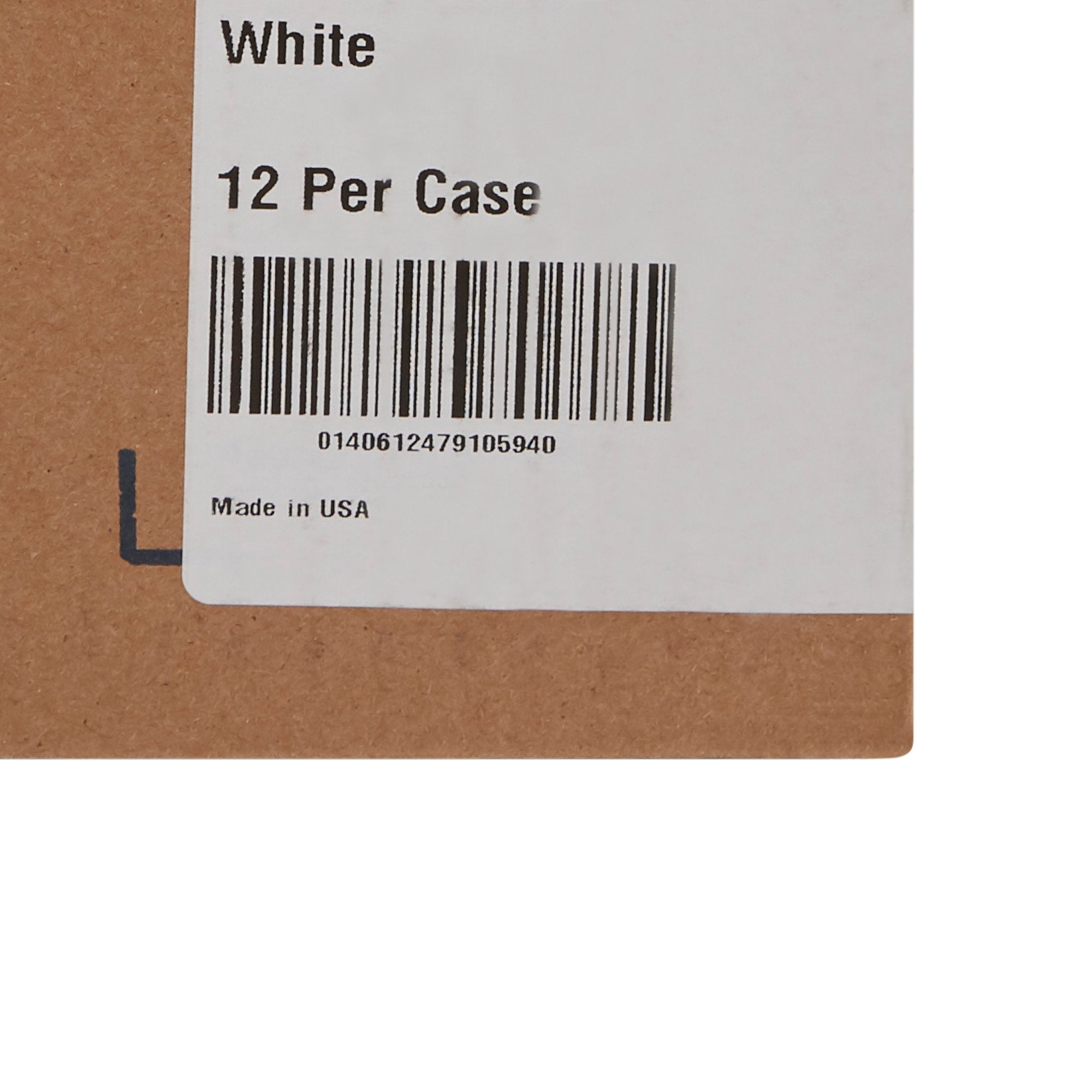 McKesson Crepe Table Paper Rolls, 21" x 125', White, Bulk Pack of 12