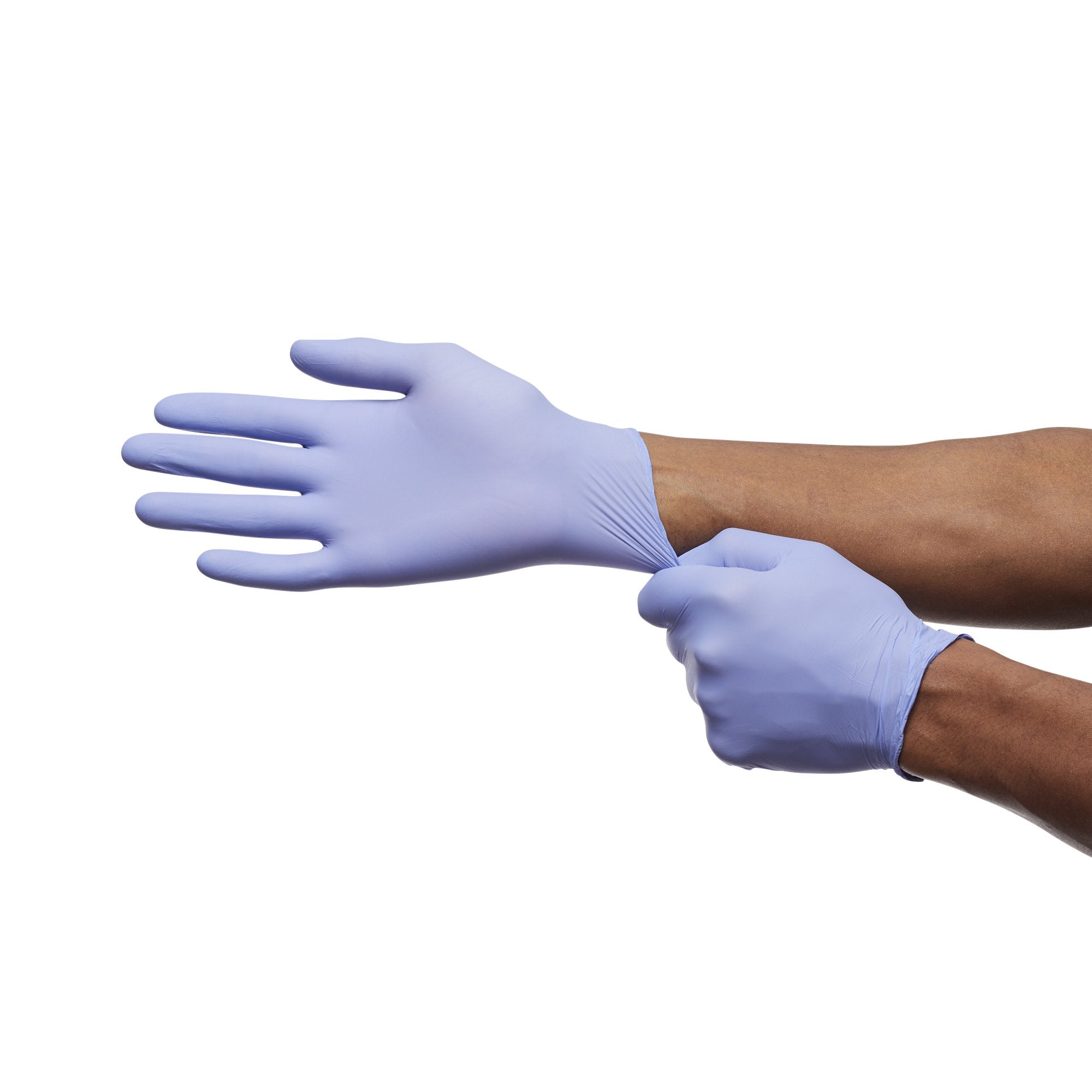 McKesson Confiderm® 3.5C Nitrile Exam Gloves, Large, Blue - 200 Pack
