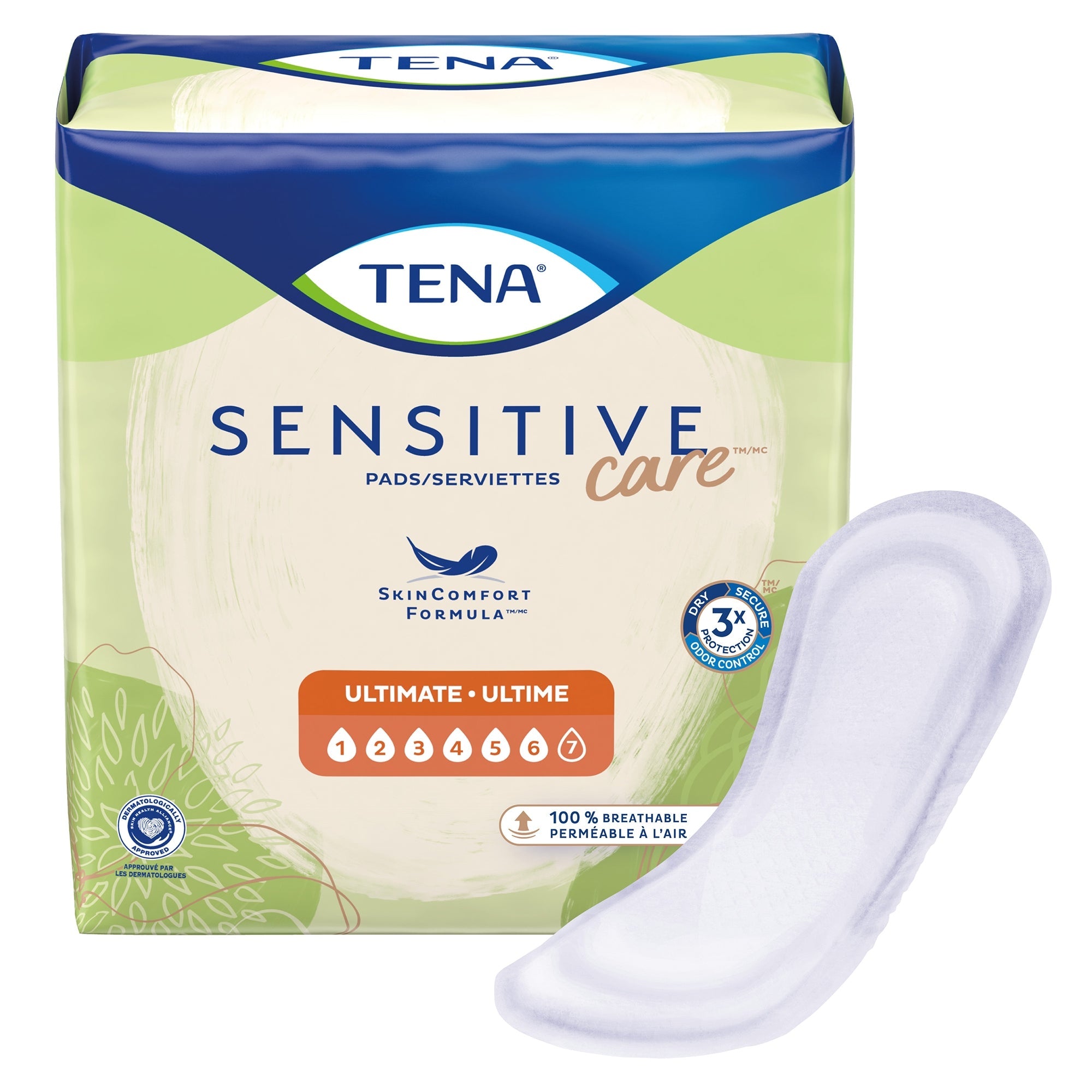 Tena Intimates Ultimate 16" Bladder Control Pads, Heavy Absorbency (33-Pack)