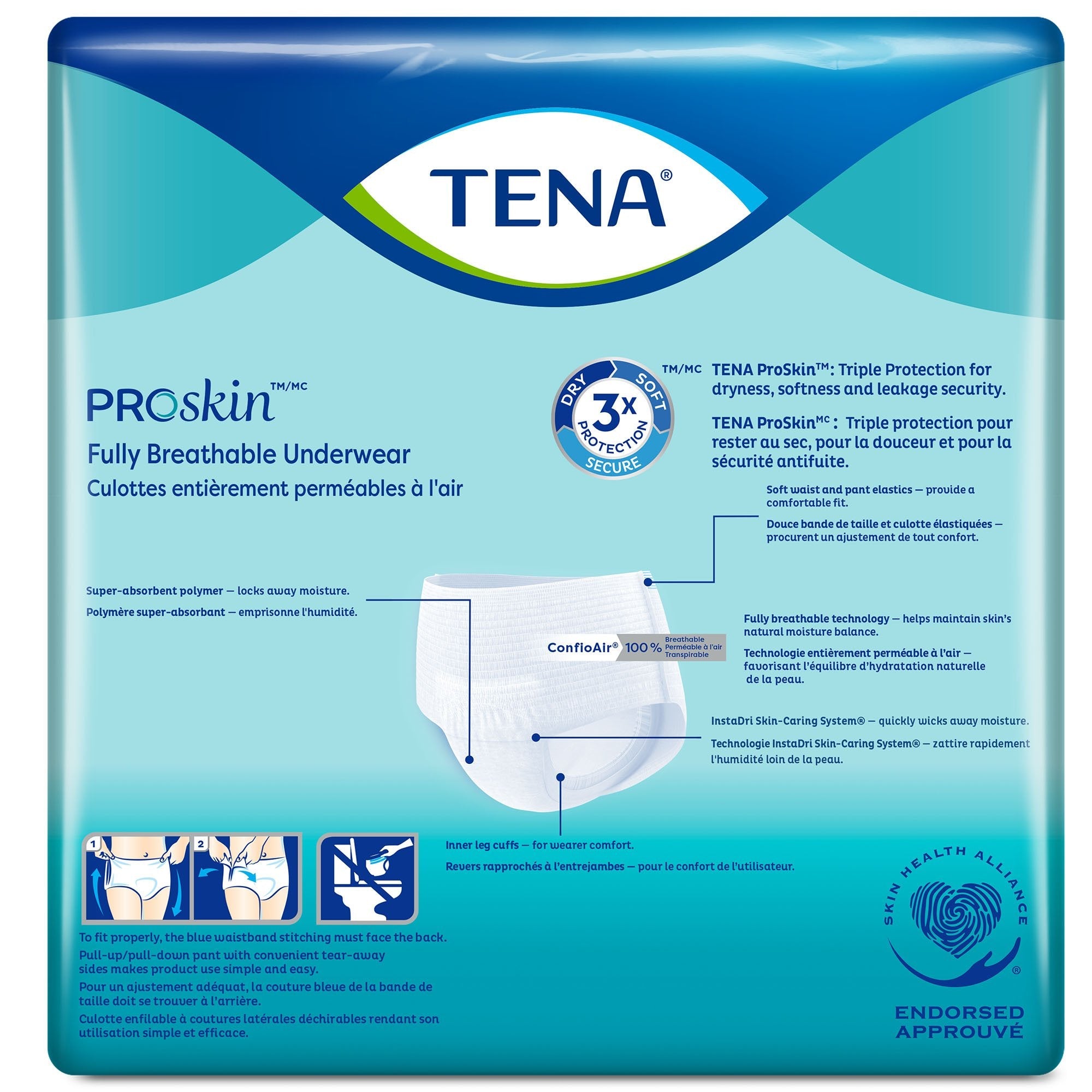 Tena Ultimate Extra Absorbent Unisex Underwear Large - 16 Pack