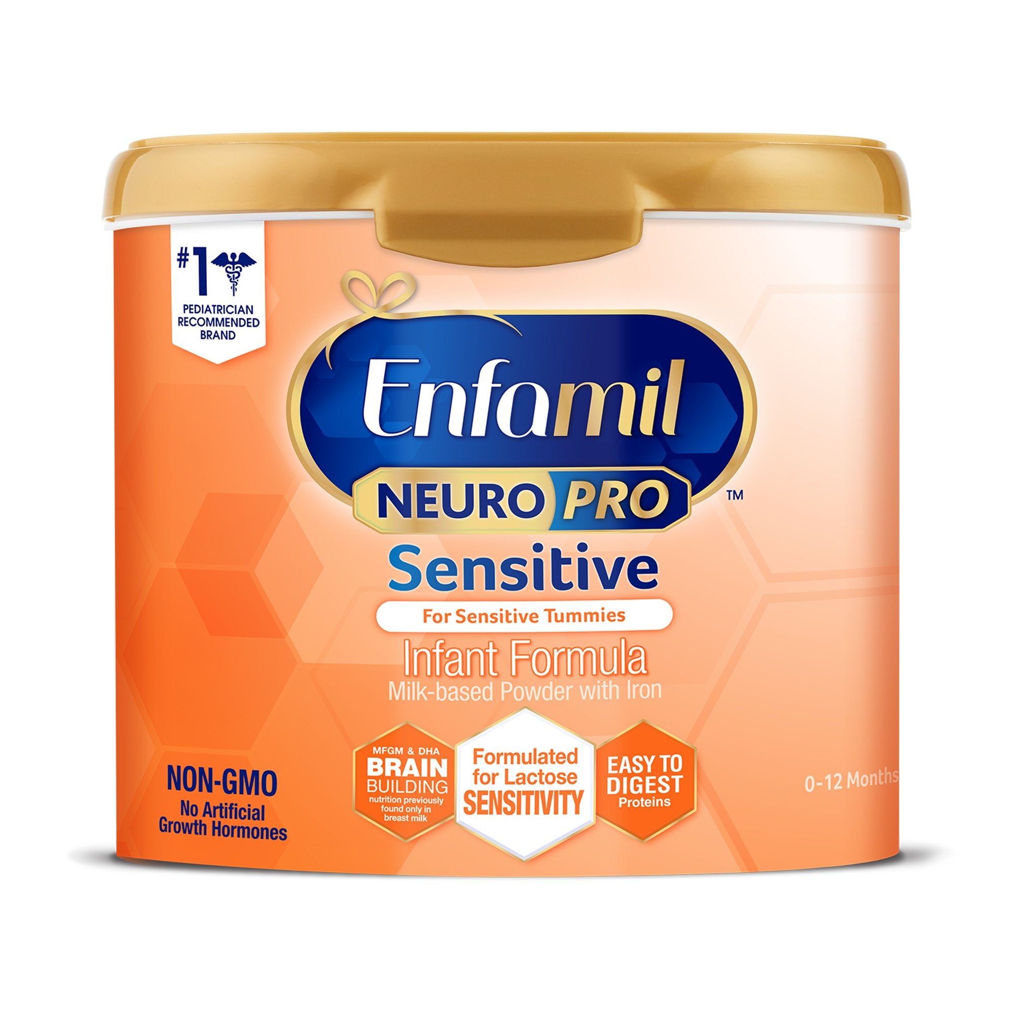 Enfamil NeuroPro™ Sensitive Infant Formula, 19.5 oz. Canister (1 Unit)