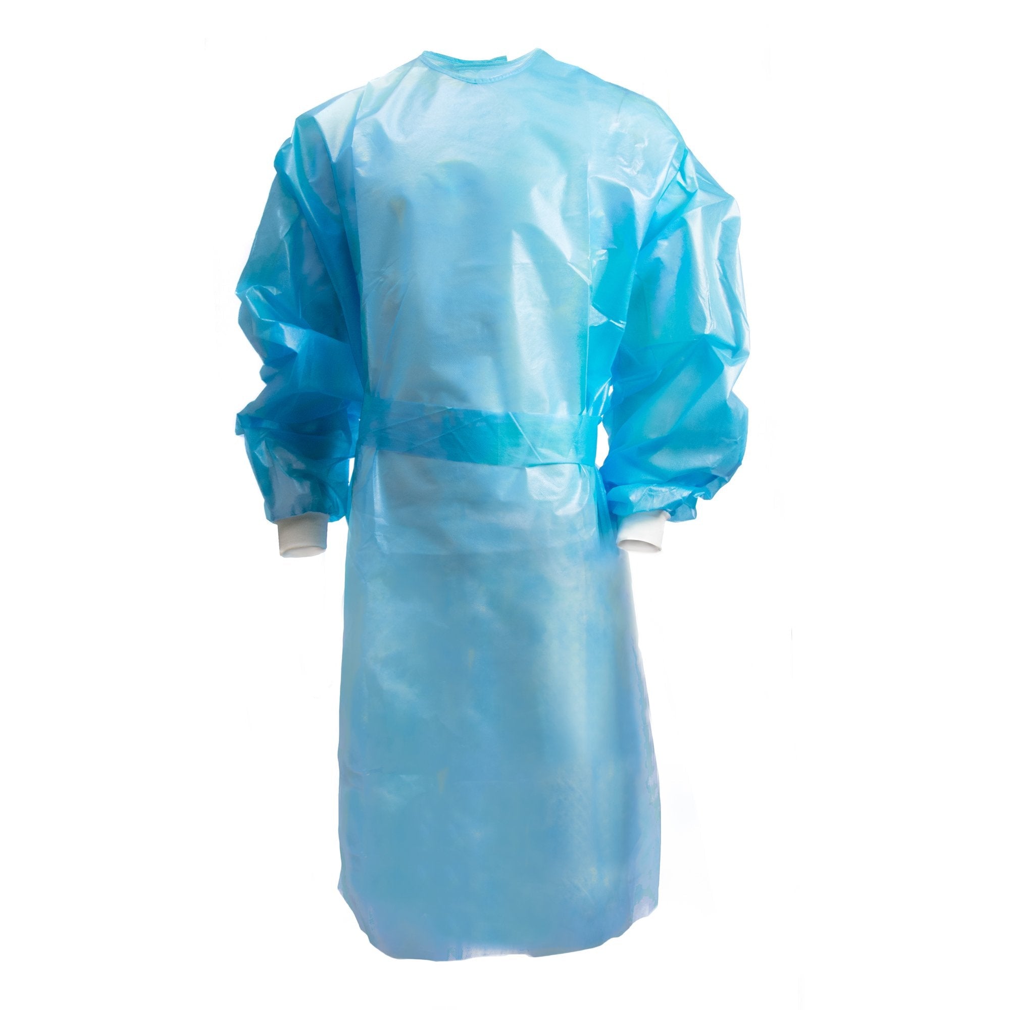 McKesson Full Back Chemotherapy Procedure Gown, Large (10 Units)
