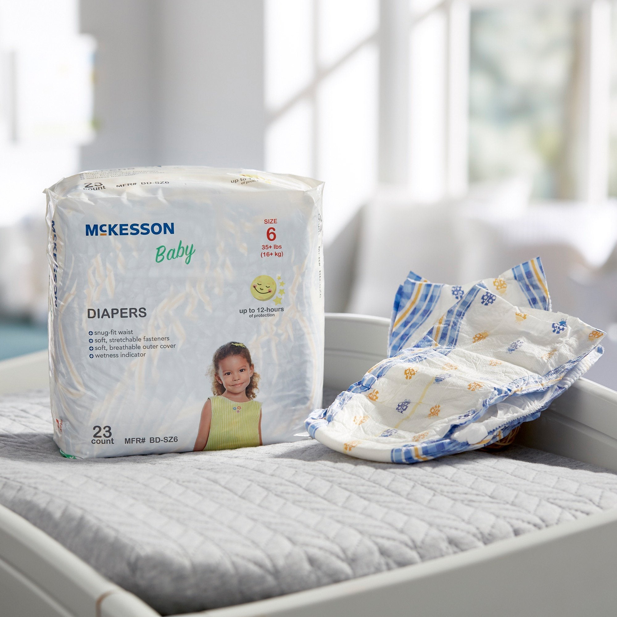 McKesson Baby Diaper, Size 6 (1 Unit)