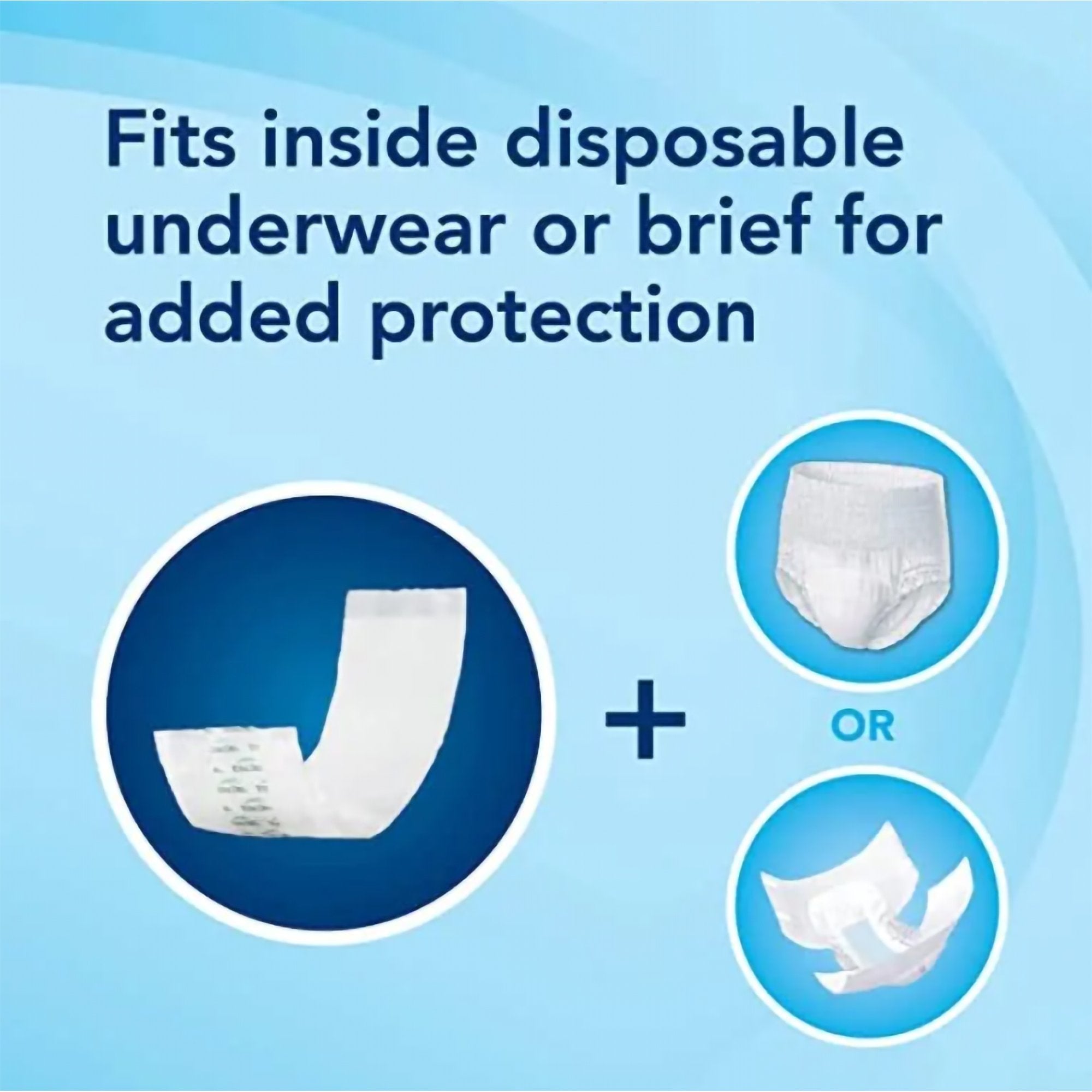 TotalDry™ Maximum Absorbency Incontinence Liner, 11-Inch Length (30 Units)