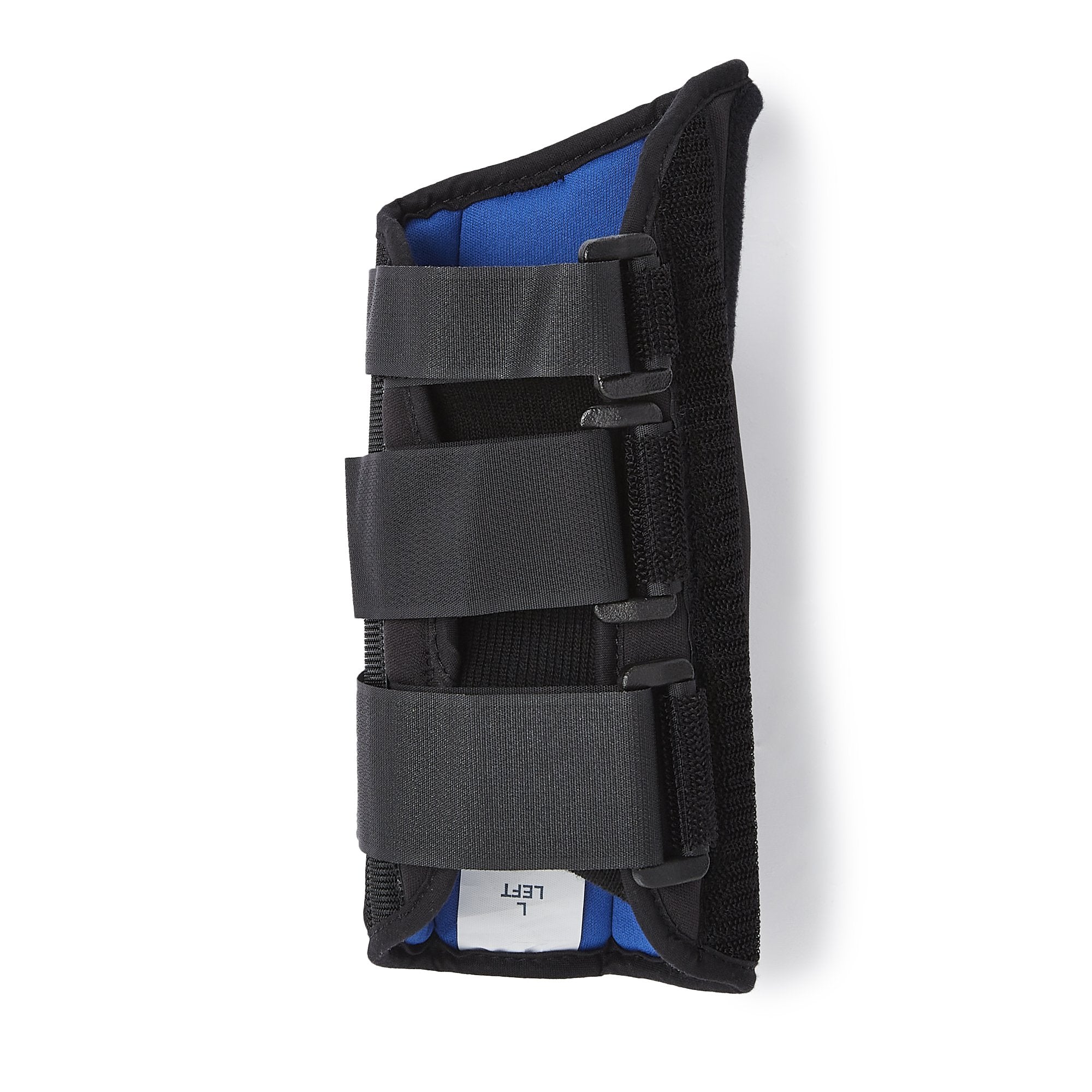 Wrist Splint ProCare ComfortForm Palmar Stay, Aluminum/Foam/Lycra, Black, Large, Left-Hand (1 Unit)