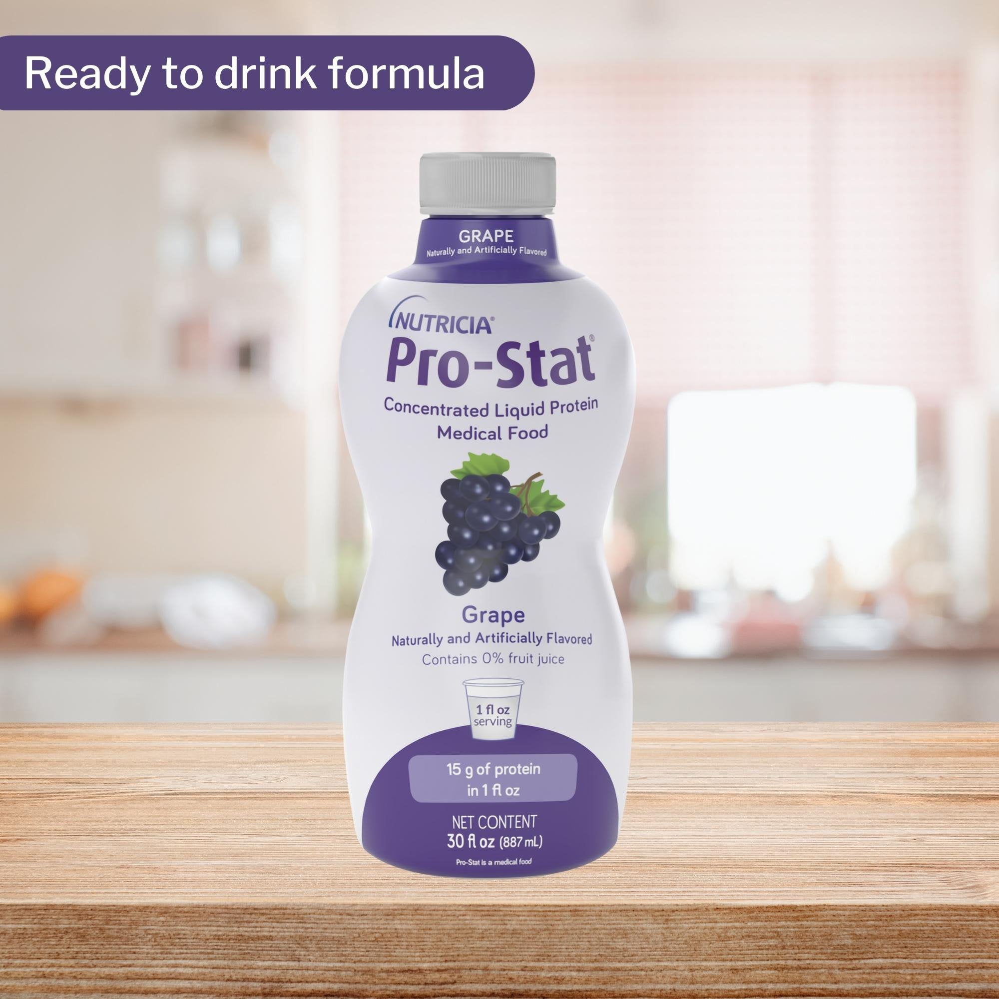 Pro-Stat® Sugar-Free Grape Complete Liquid Protein, 30-ounce Bottle (1 Unit)