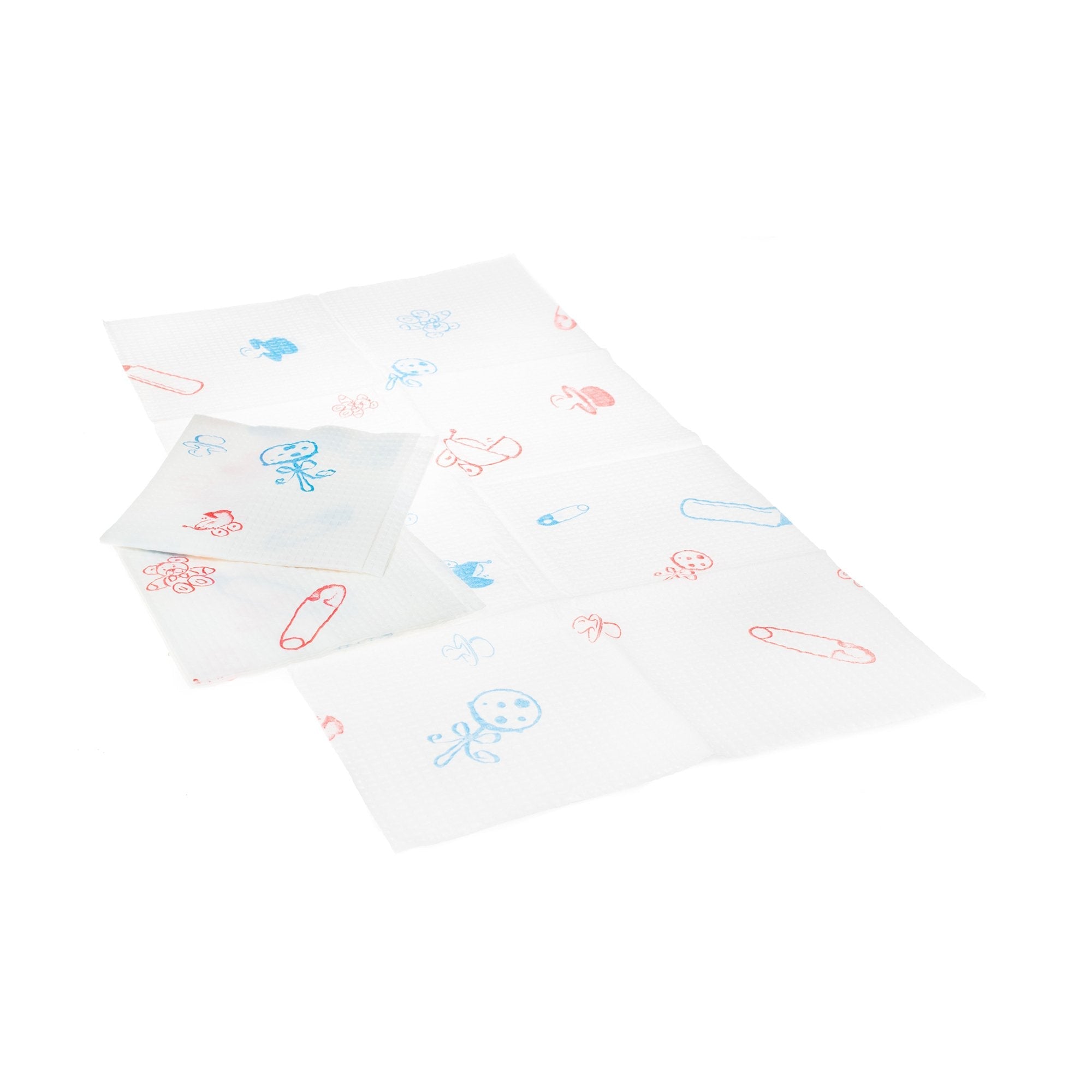 McKesson Smooth Scale Liner Paper, 13 Inch x 25 Inch, Print (Pins, Bottles and Carriages) (250 Units)