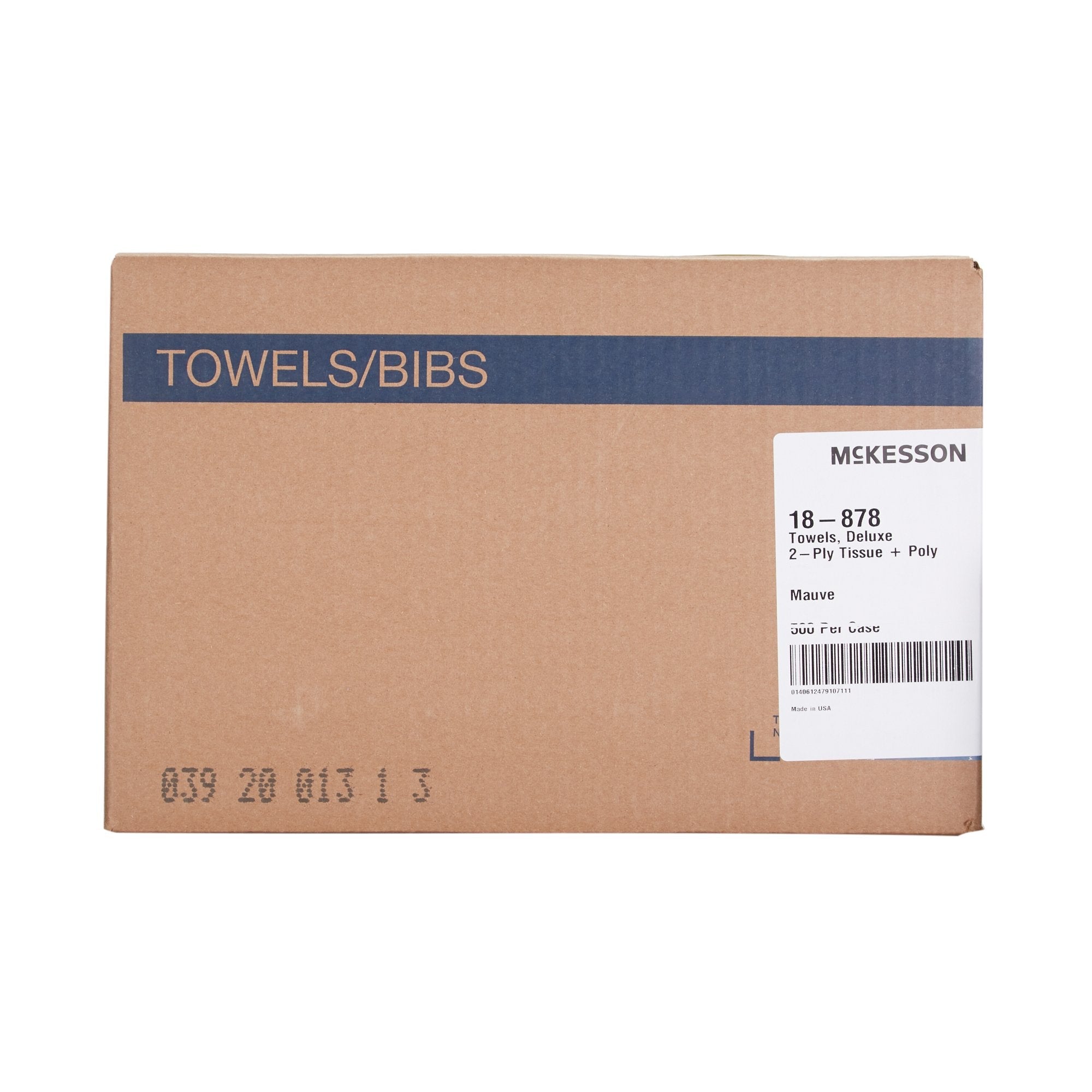 McKesson Nonsterile Mauve Procedure Towel, 13 x 18 Inch (500 Units)