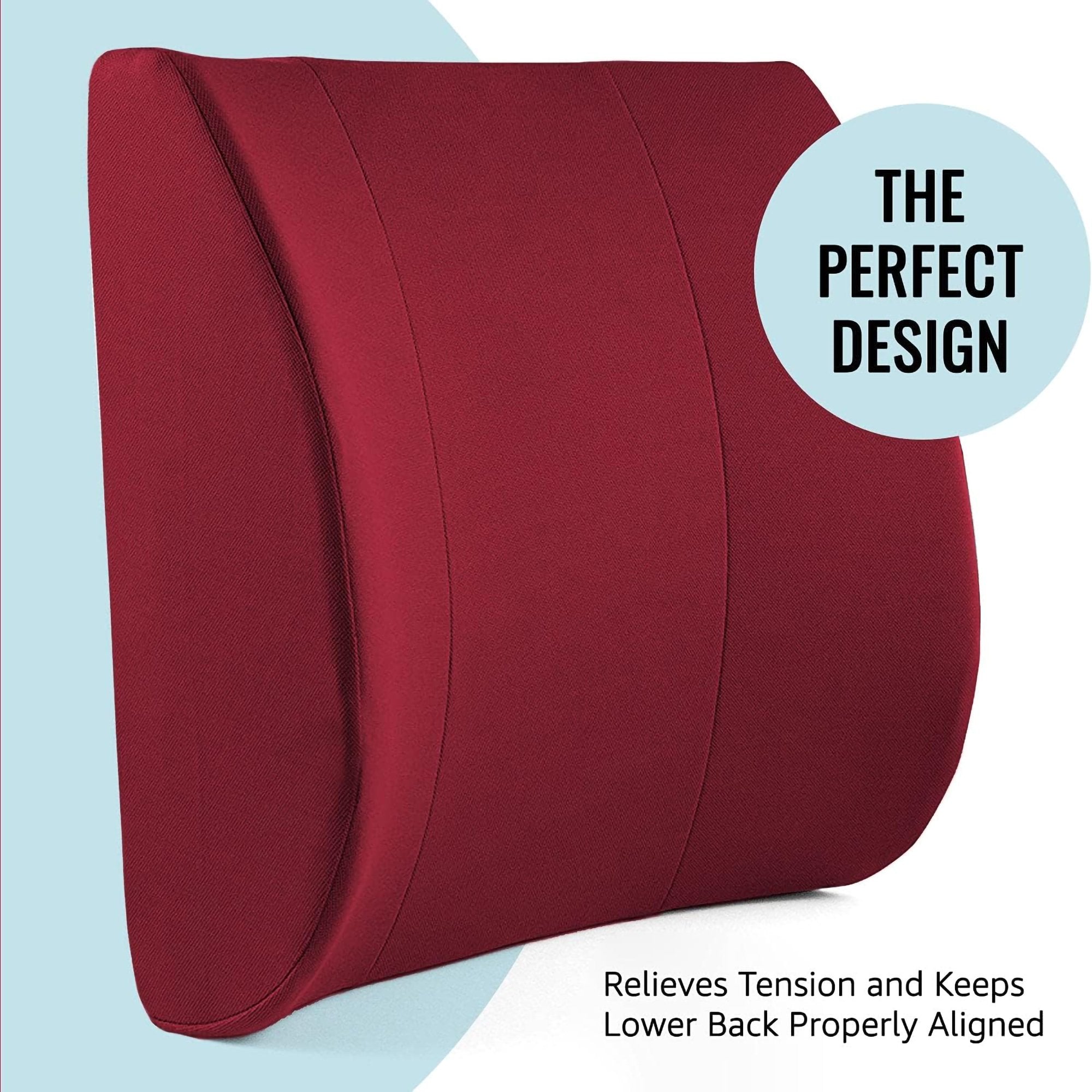DMI® Foam Lumbar Seat Cushion, 14 x 13 in. (1 Unit)