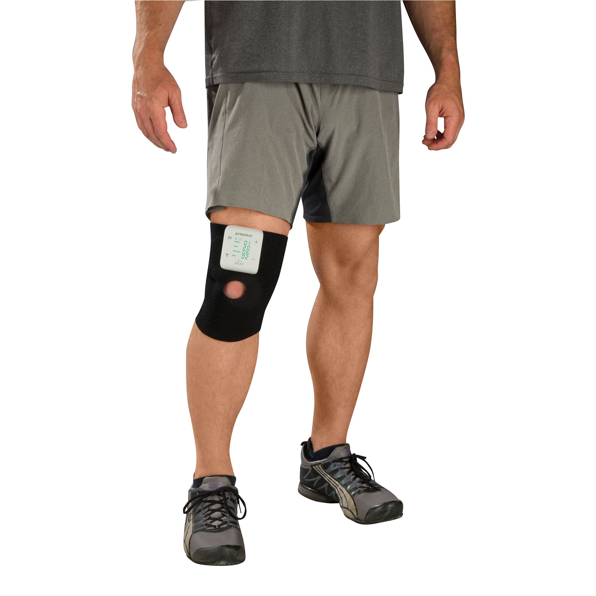 TENS Unit with Heat Conductive Knee Wrap (1 Unit)