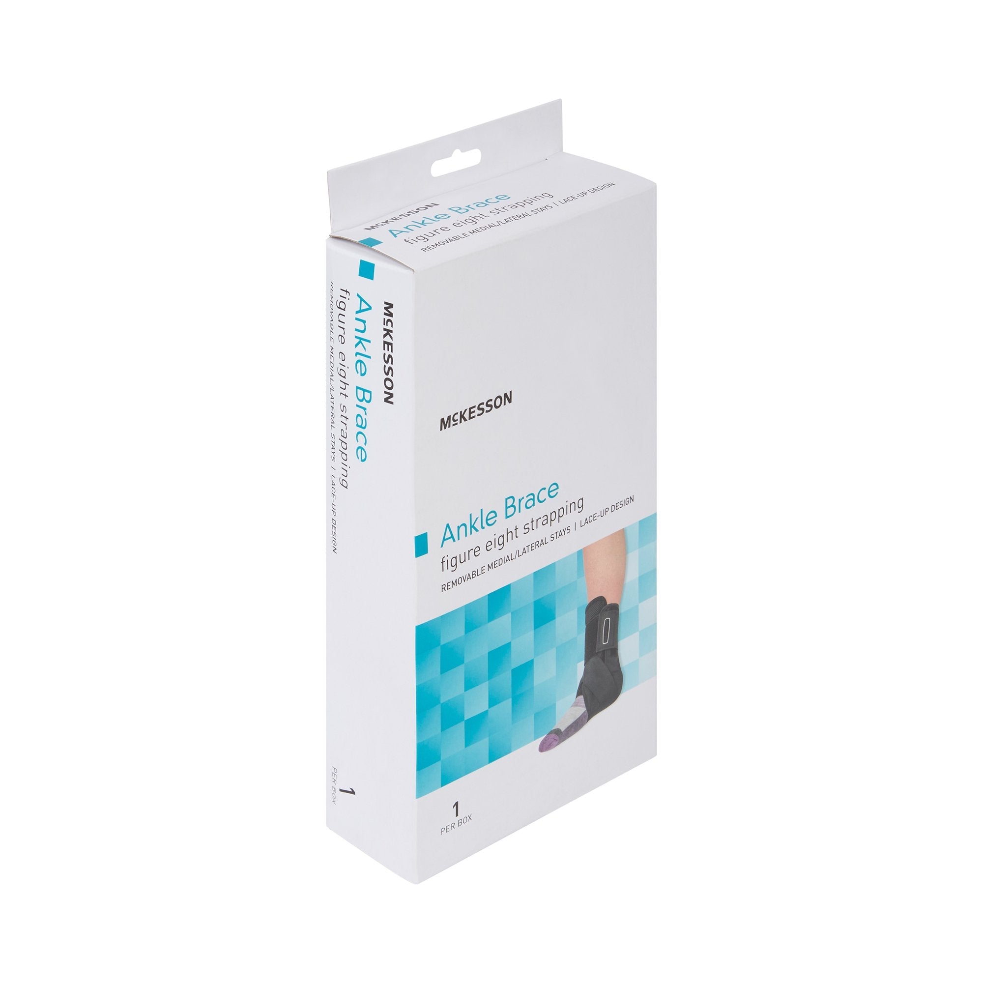 McKesson Low Profile Open Heel Open Toe Ankle Brace, Small (1 Unit)
