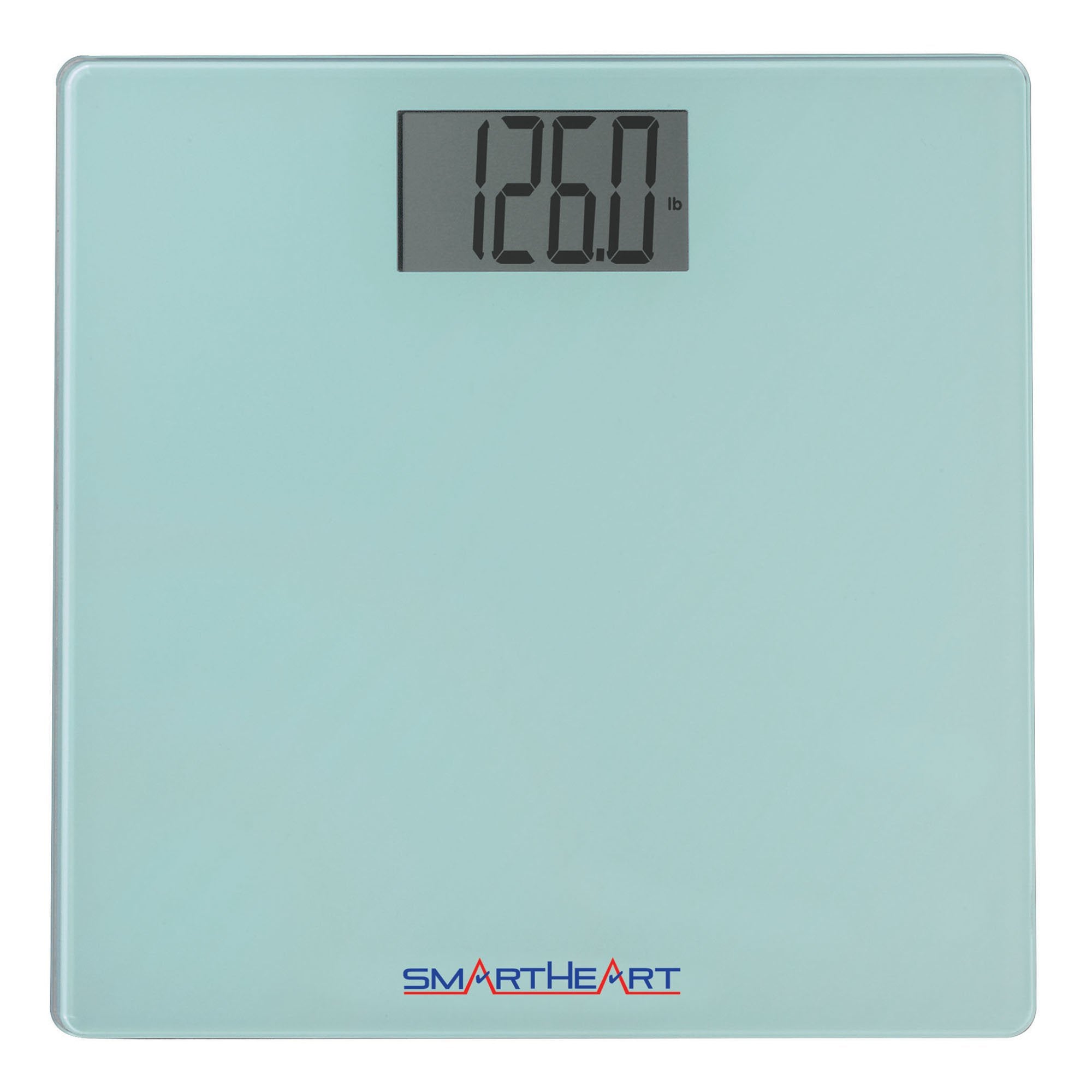 SmartHeart Digital Scale, Bathroom Floor Body Scale, 438 lbs Capacity (6 Units)