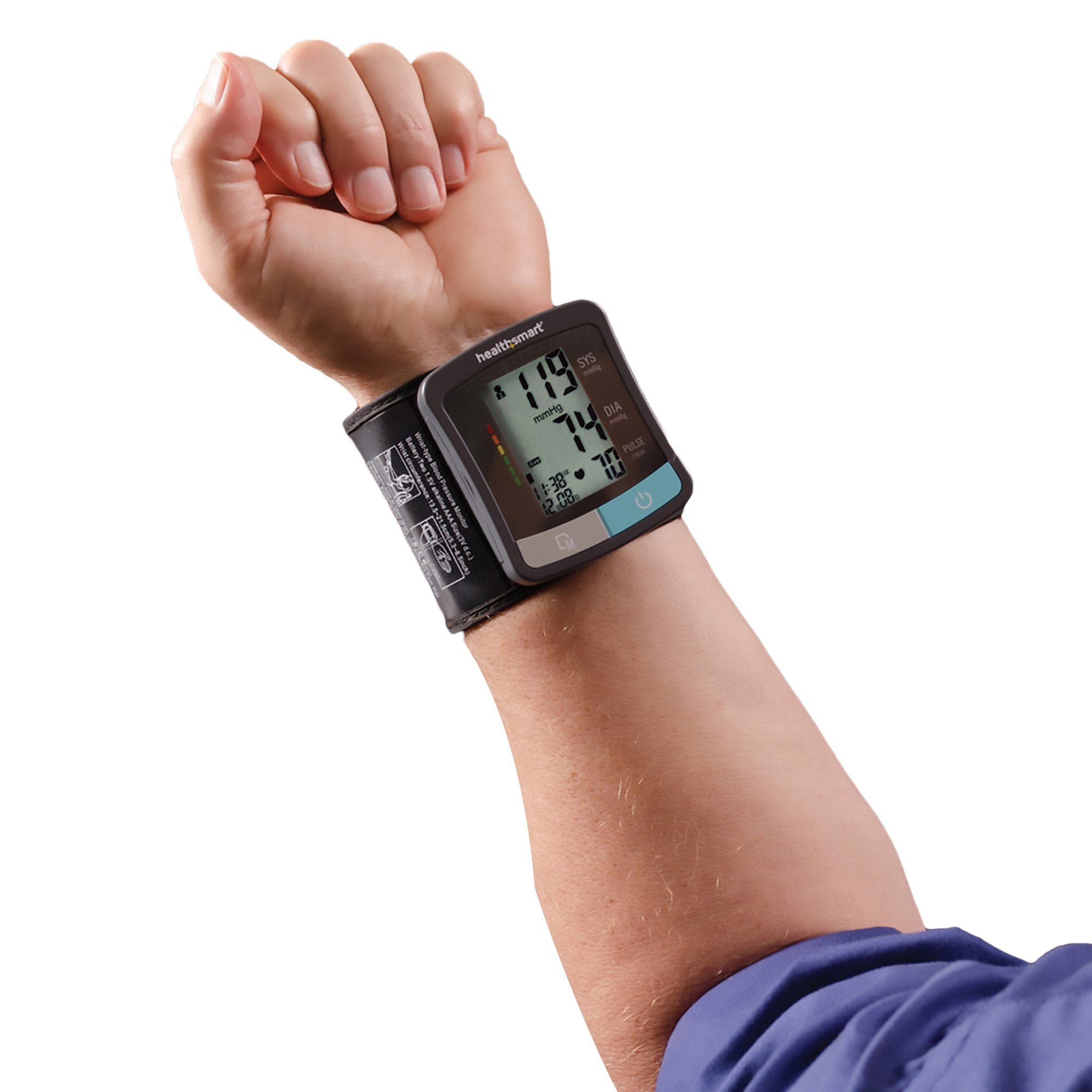 Mabis Digital Blood Pressure Wrist Unit, Adult, One Size (1 Unit)