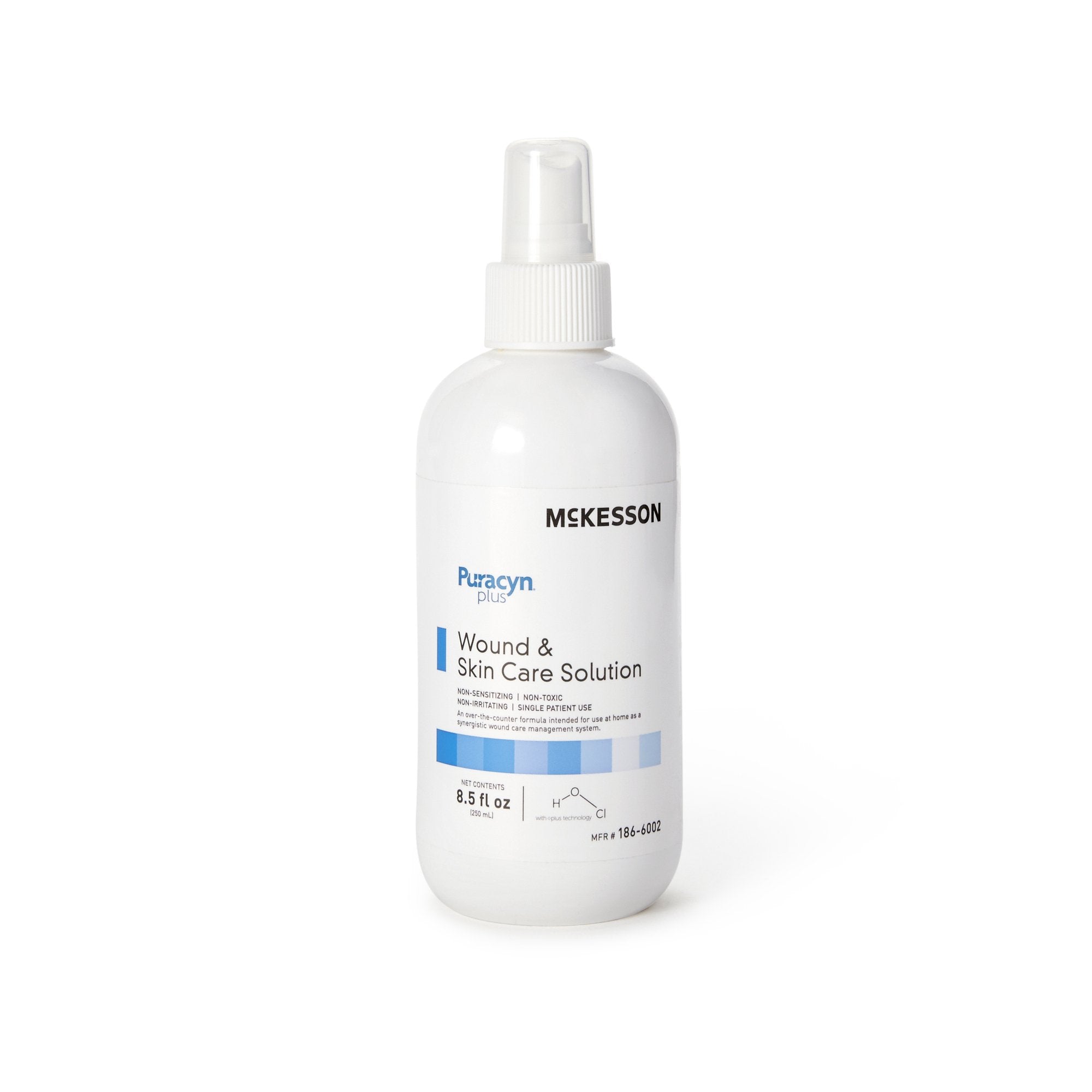 McKesson Puracyn® Plus Wound Irrigation Solution, 8½ oz. Pump Bottle (1 Unit)