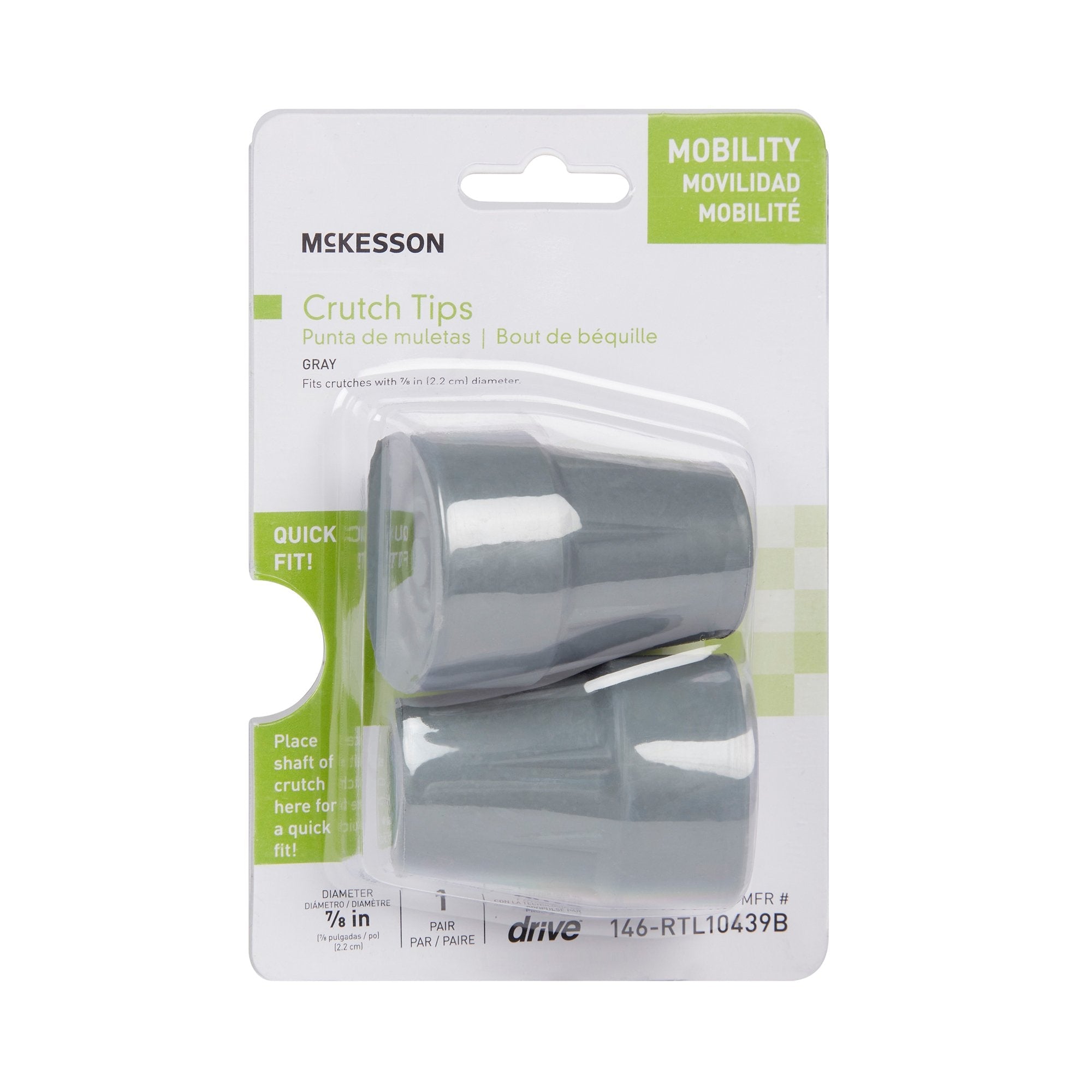 McKesson Crutch Tips (1 Unit)