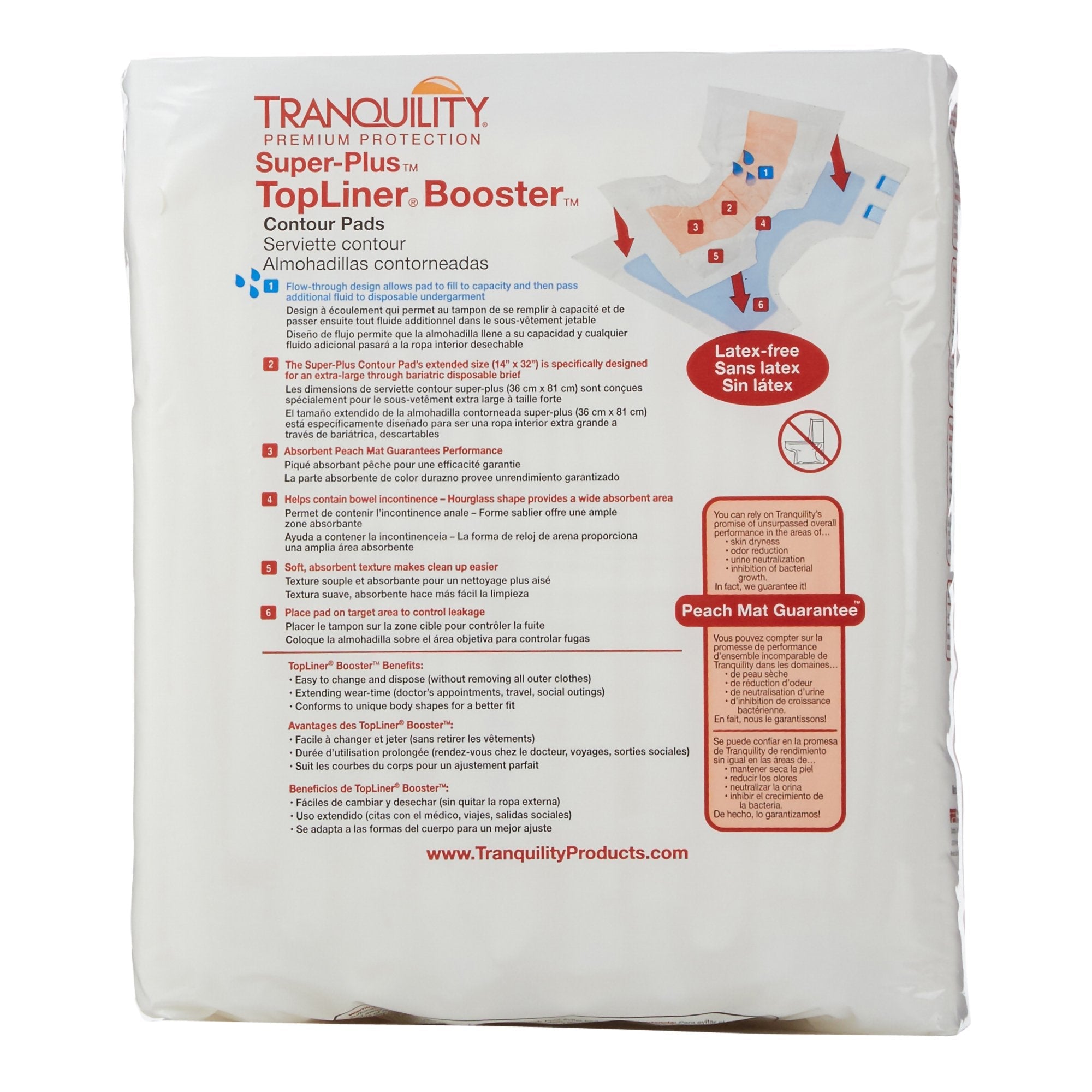 TopLiner™ Super Plus 32" Incontinence Booster Pads, Heavy Absorbency (12 Pack)