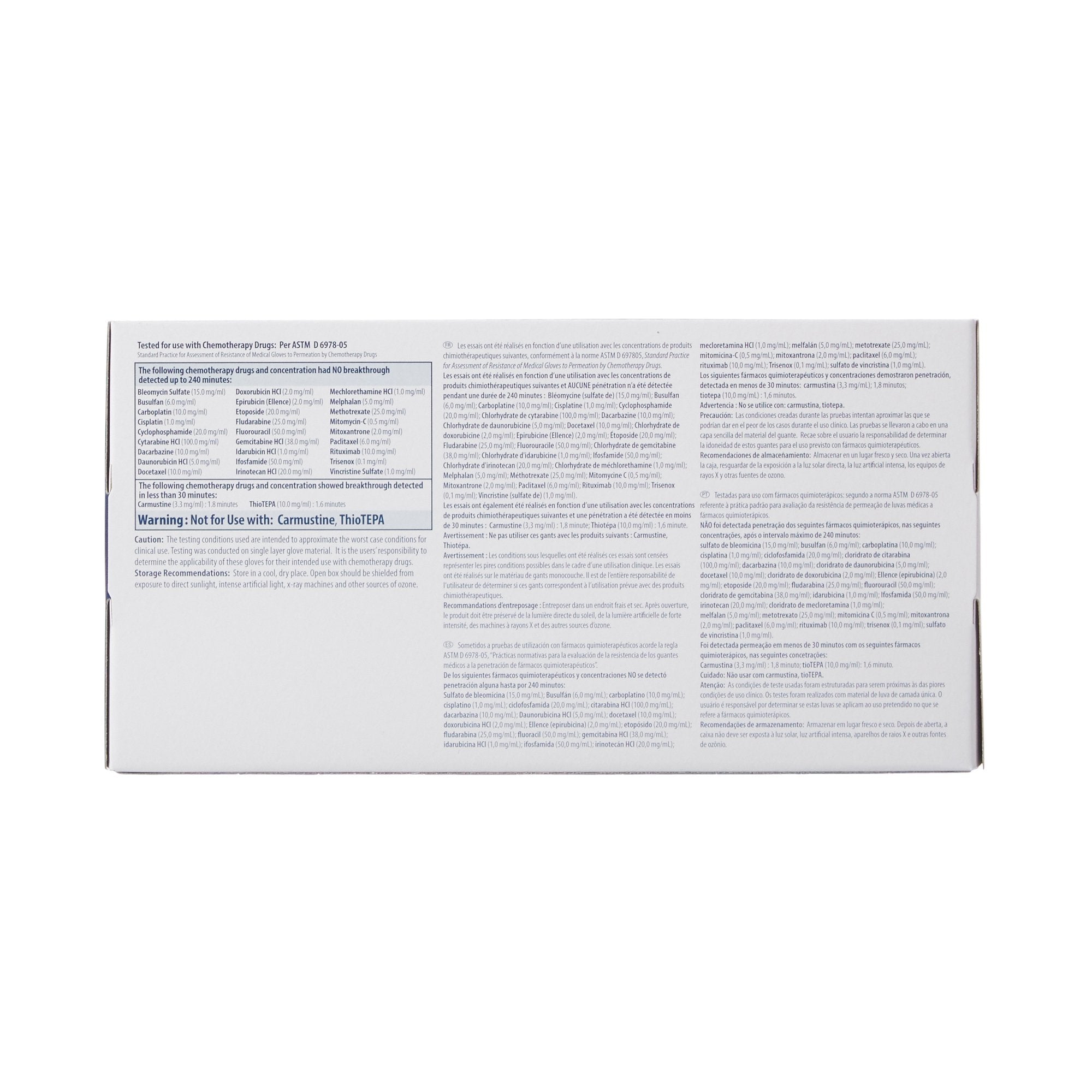 Purple Nitrile® Exam Gloves Medium Size - Chemo Tested, 100 Pack