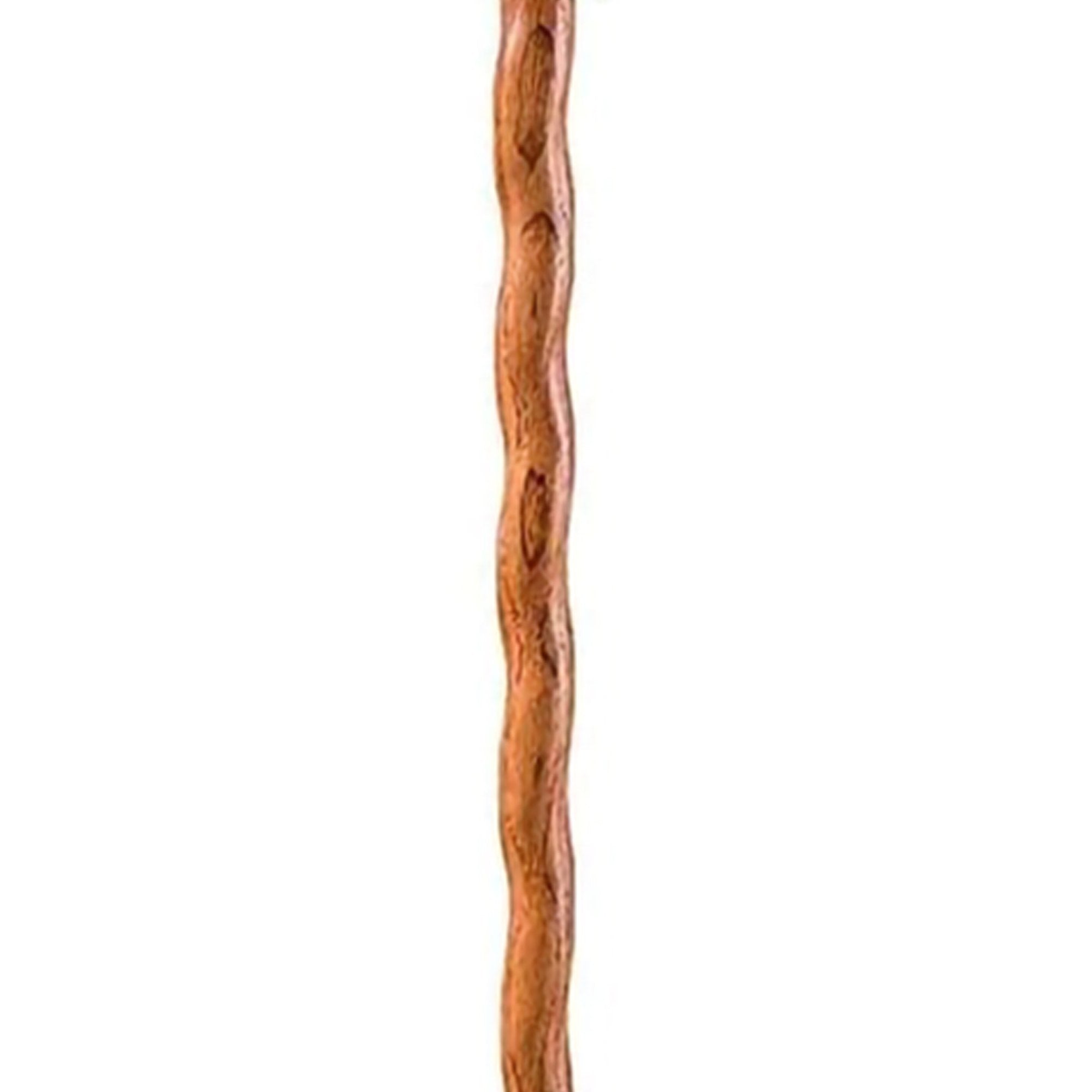 Brazos™ Twisted Oak Ergonomic Fitness Handcrafted Walking Stick, 55-Inch, Red (1 Unit)