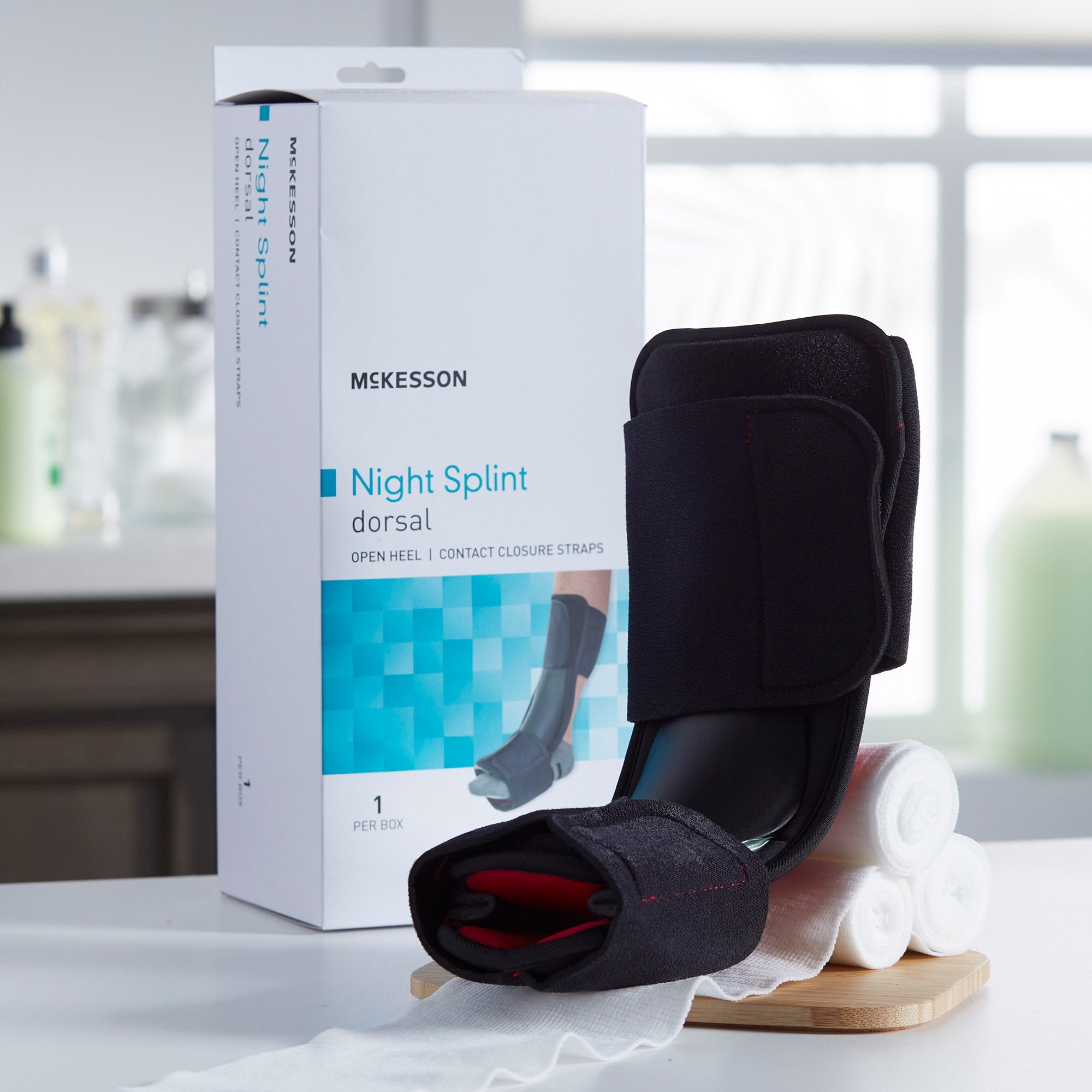 McKesson Low Profile Dorsal Night Splint, Small / Medium (1 Unit)