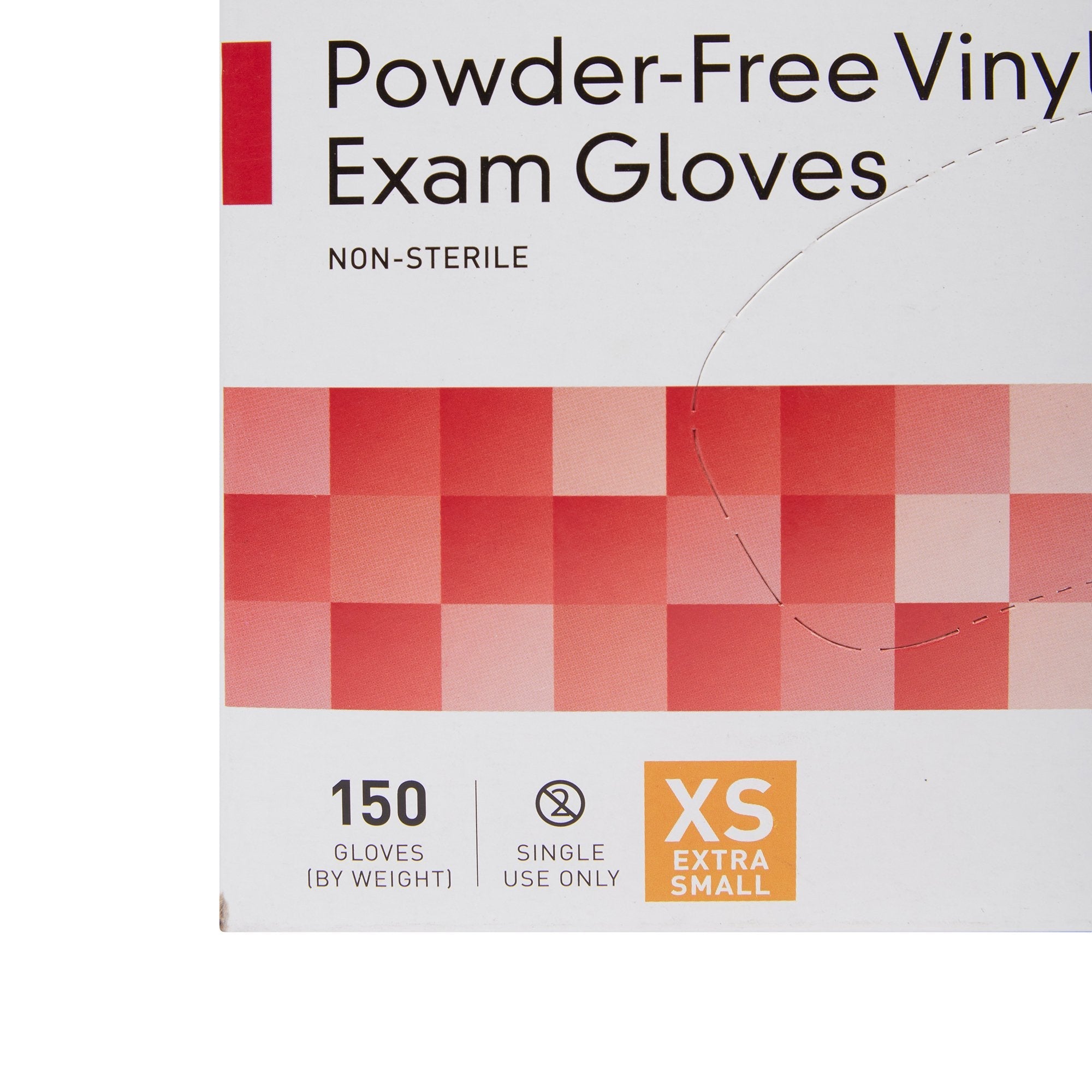 McKesson Vinyl Exam Glove, Extra Small, Clear (150 Units)