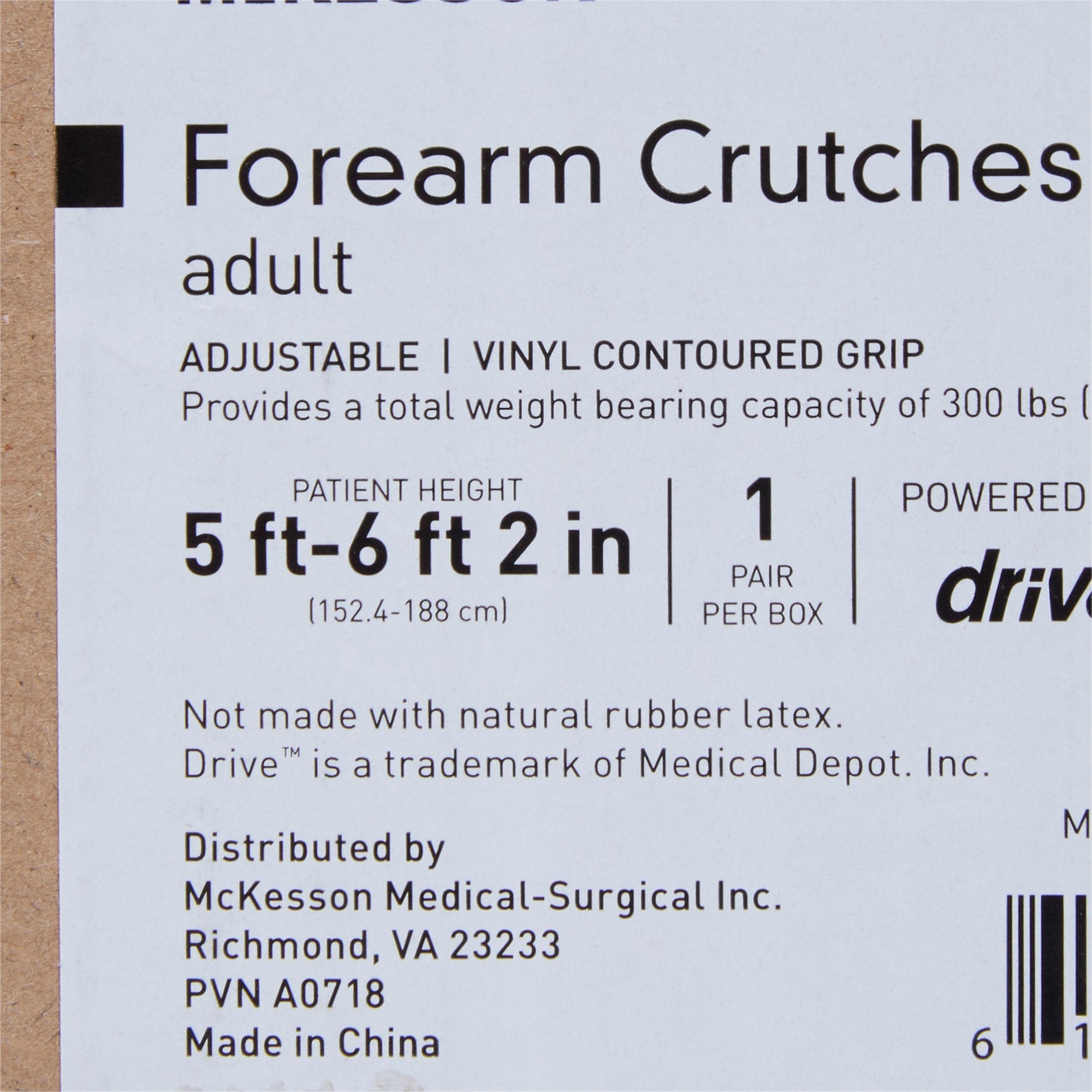 McKesson Forearm Crutch (1 Unit)