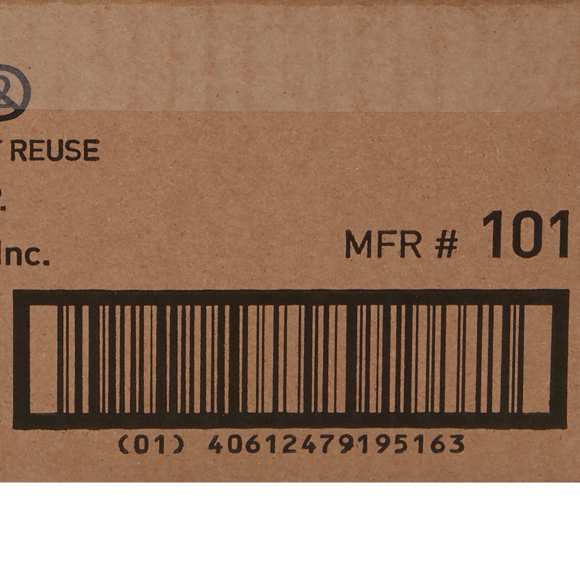 McKesson Crepe Table Paper, 18" x 125', Medical Exam Rolls, White - 12 Pack