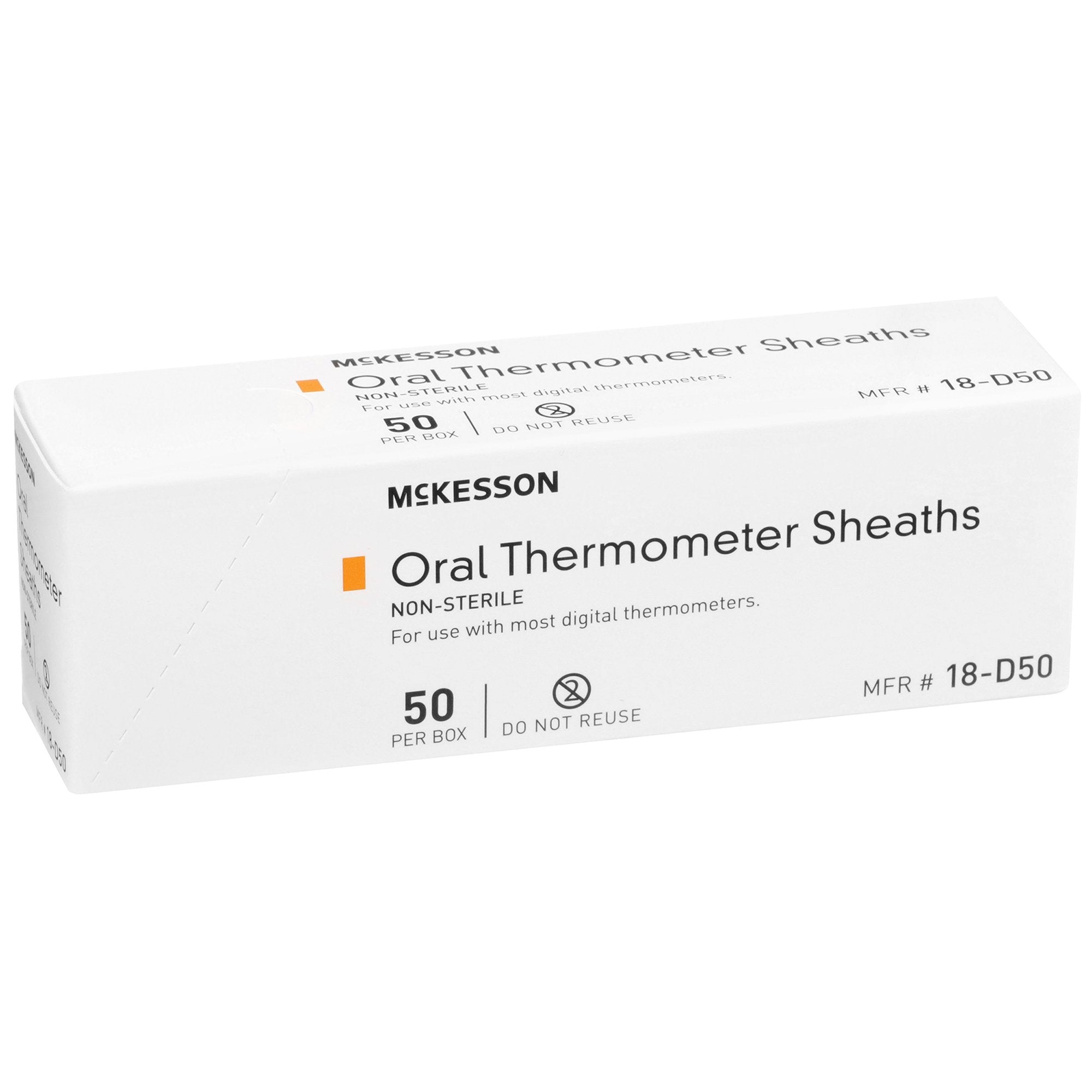 McKesson Digital Oral Thermometer Sheath (50 Units)