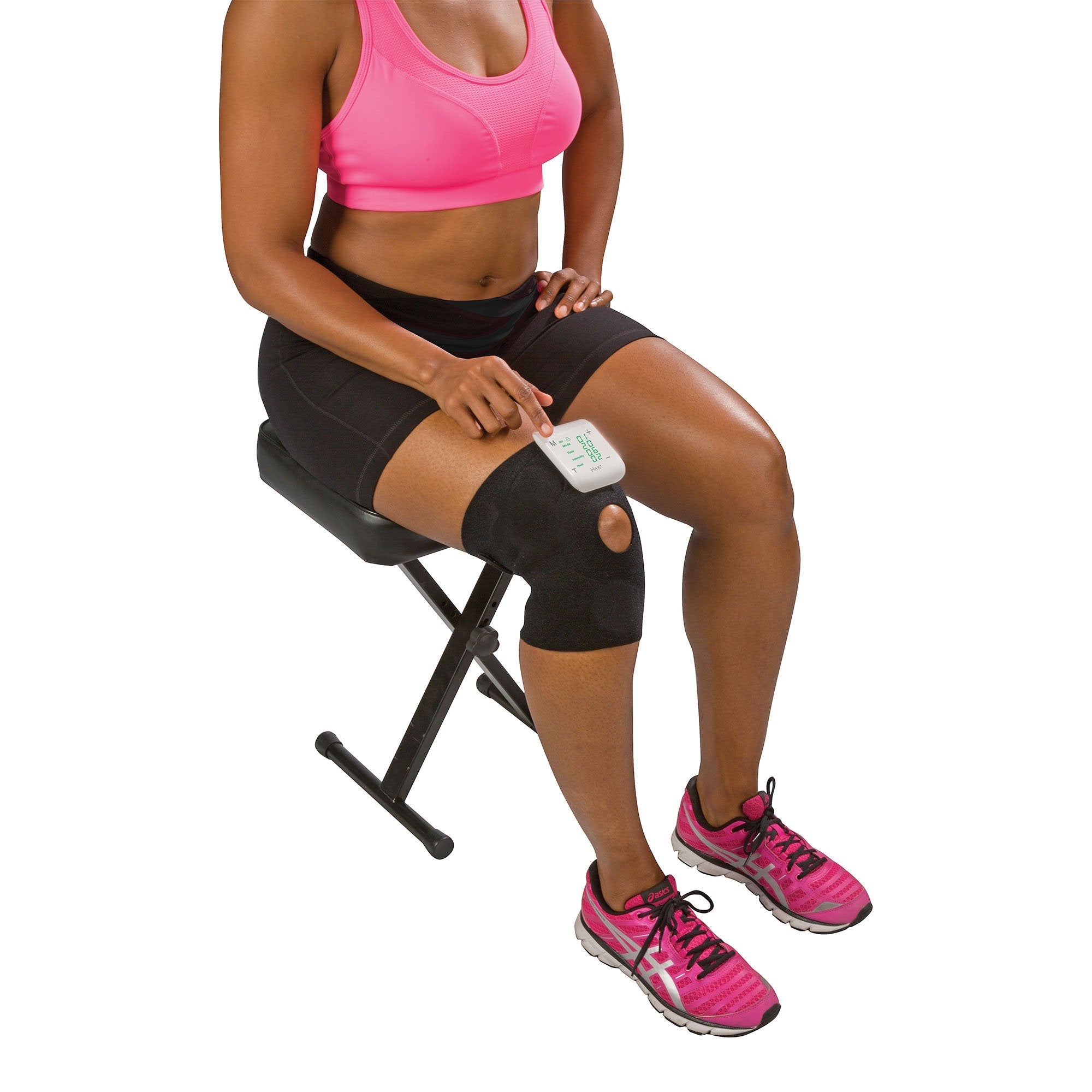 TENS Unit with Heat Conductive Knee Wrap (1 Unit)