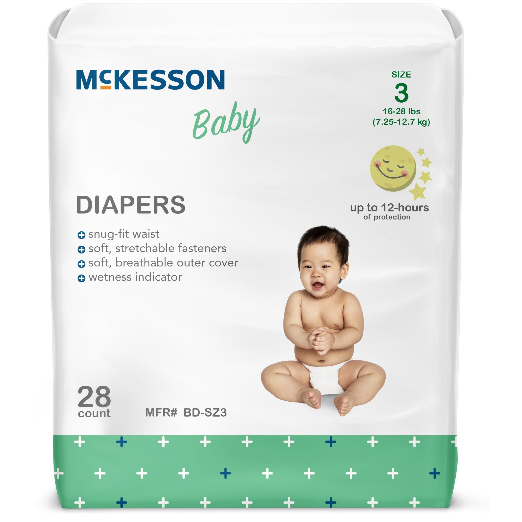 McKesson Baby Diapers, Size 3 (1 Unit)