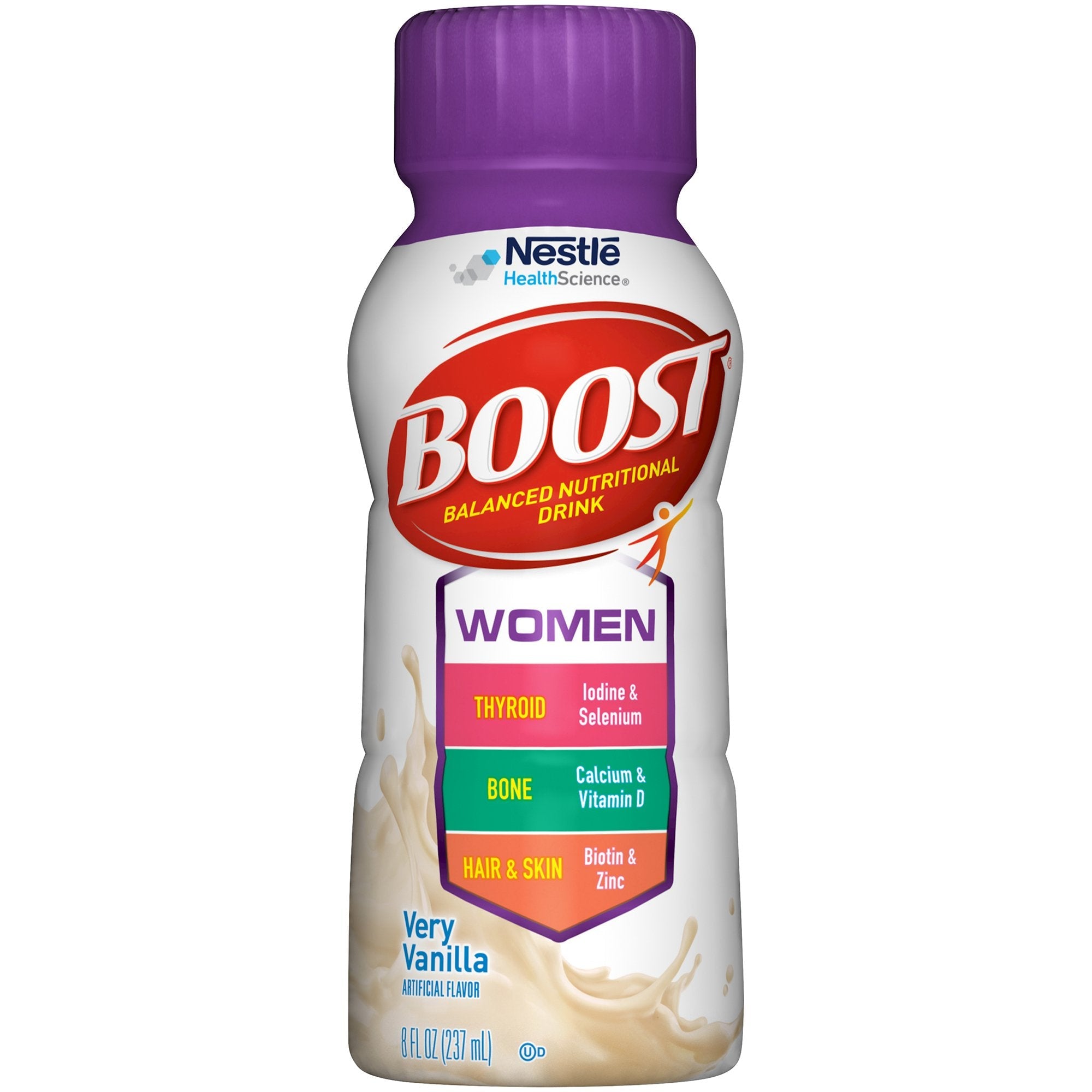 Boost® Women Vanilla Balanced Nutritional Drink, 8 oz. Bottle (6 Units)