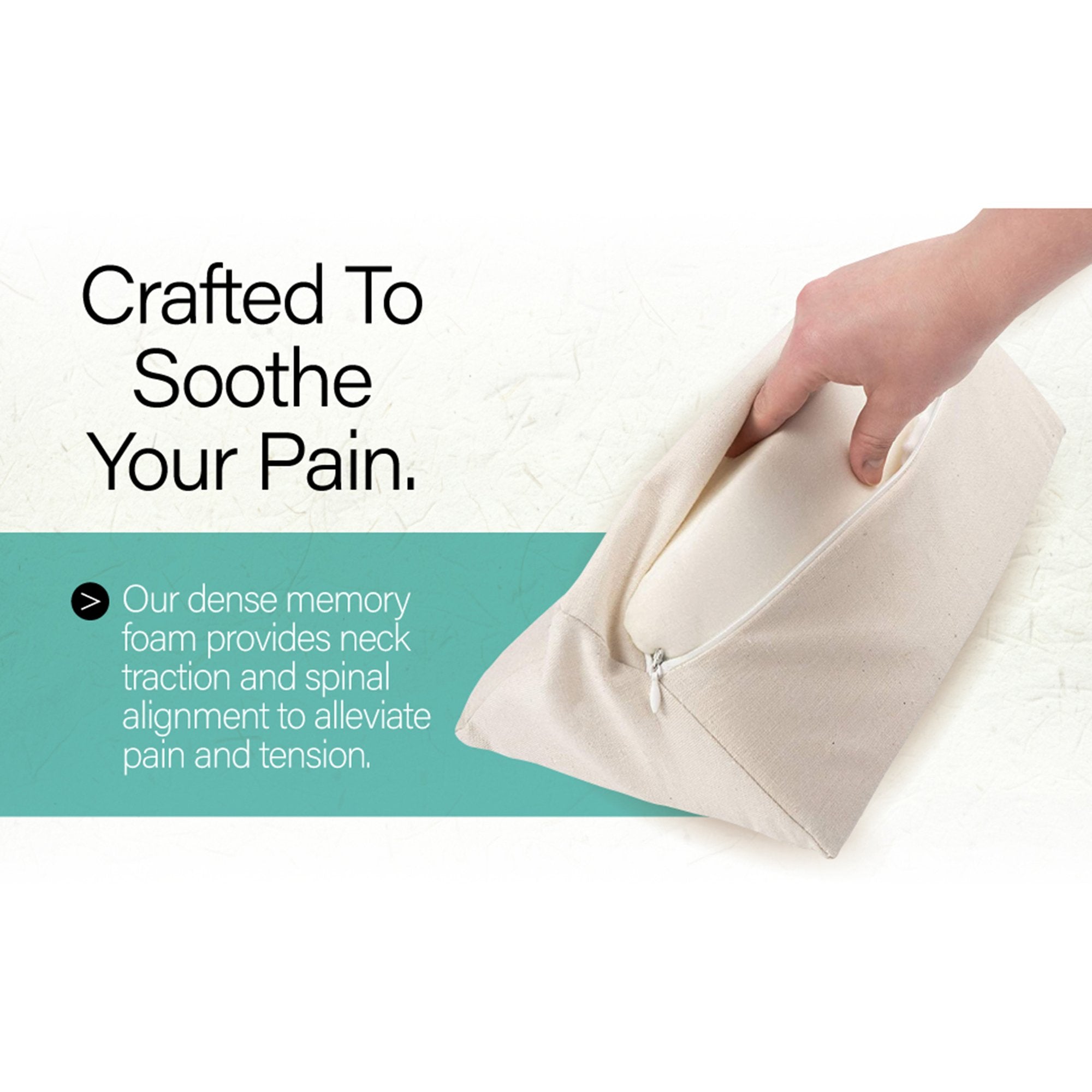 Kanjo Acupressure Cervical Traction Wedge Pillow (1 Unit)