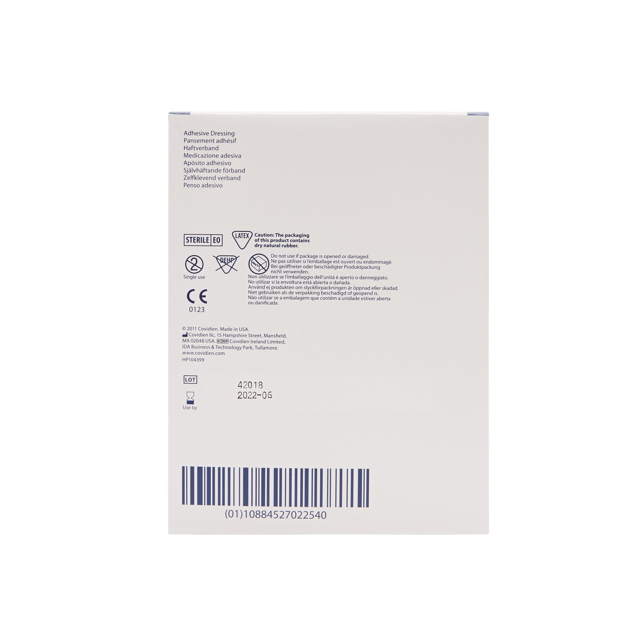 Telfa™ Adhesive Dressing, 3 x 4 Inch (100 Units)