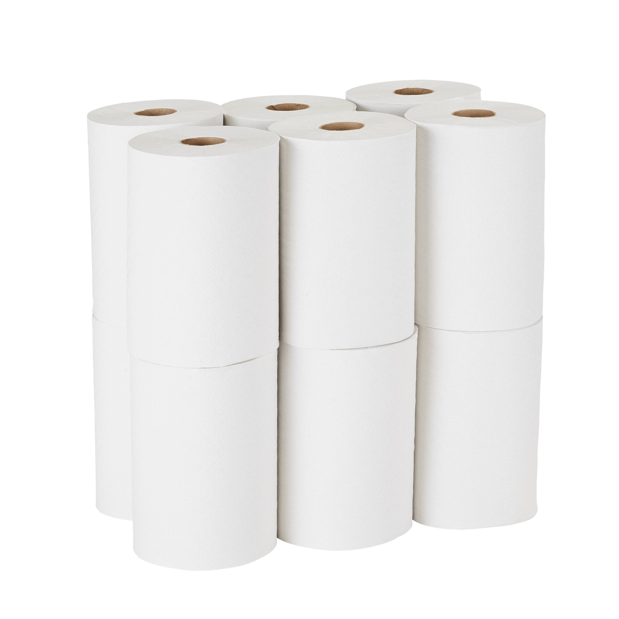 Pacific Blue Basic™ White Paper Towel, 7-7/8 Inch x 350 Foot, 12 Rolls per Case (12 Units)