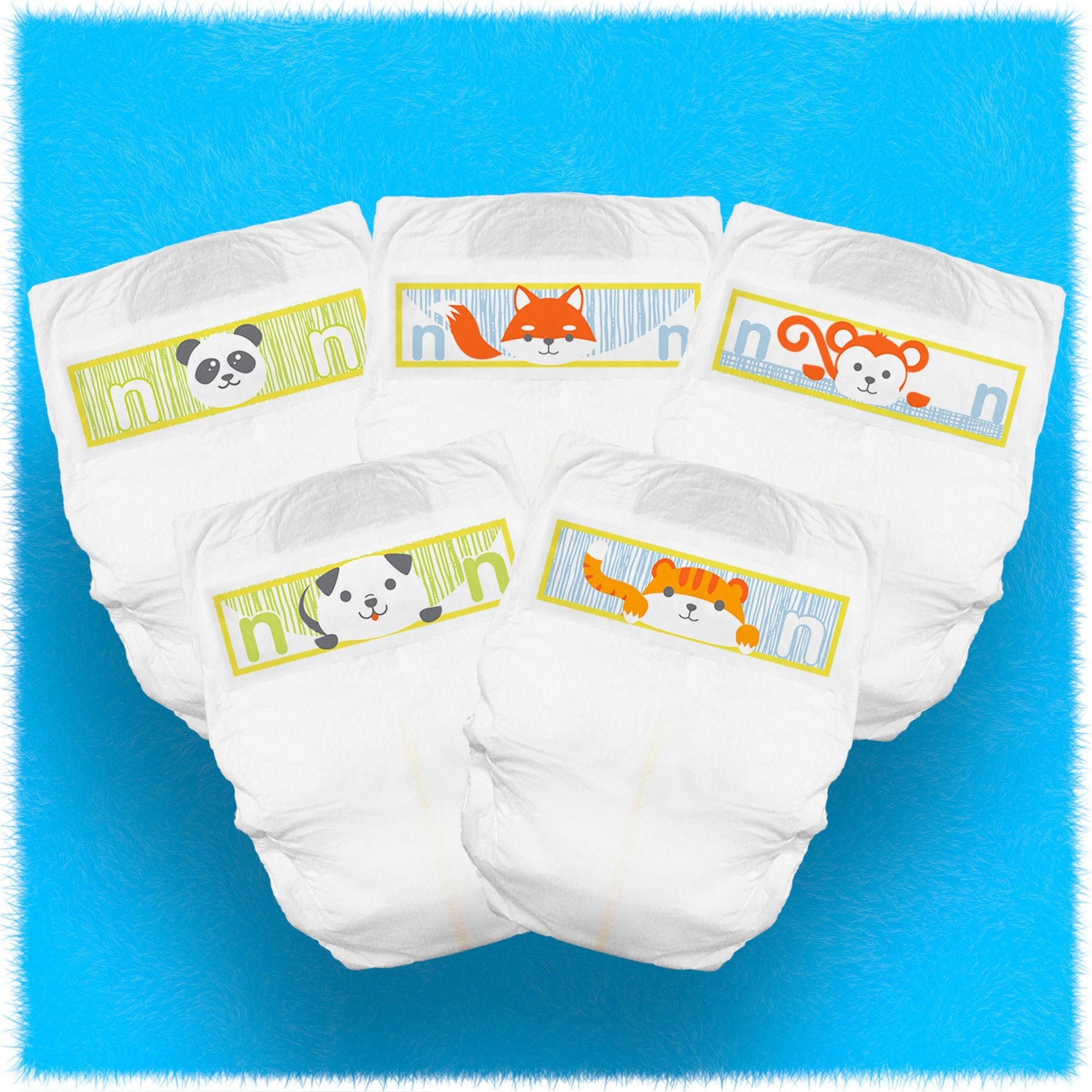 Cuties® Premium Diaper, Newborn (1 Unit)