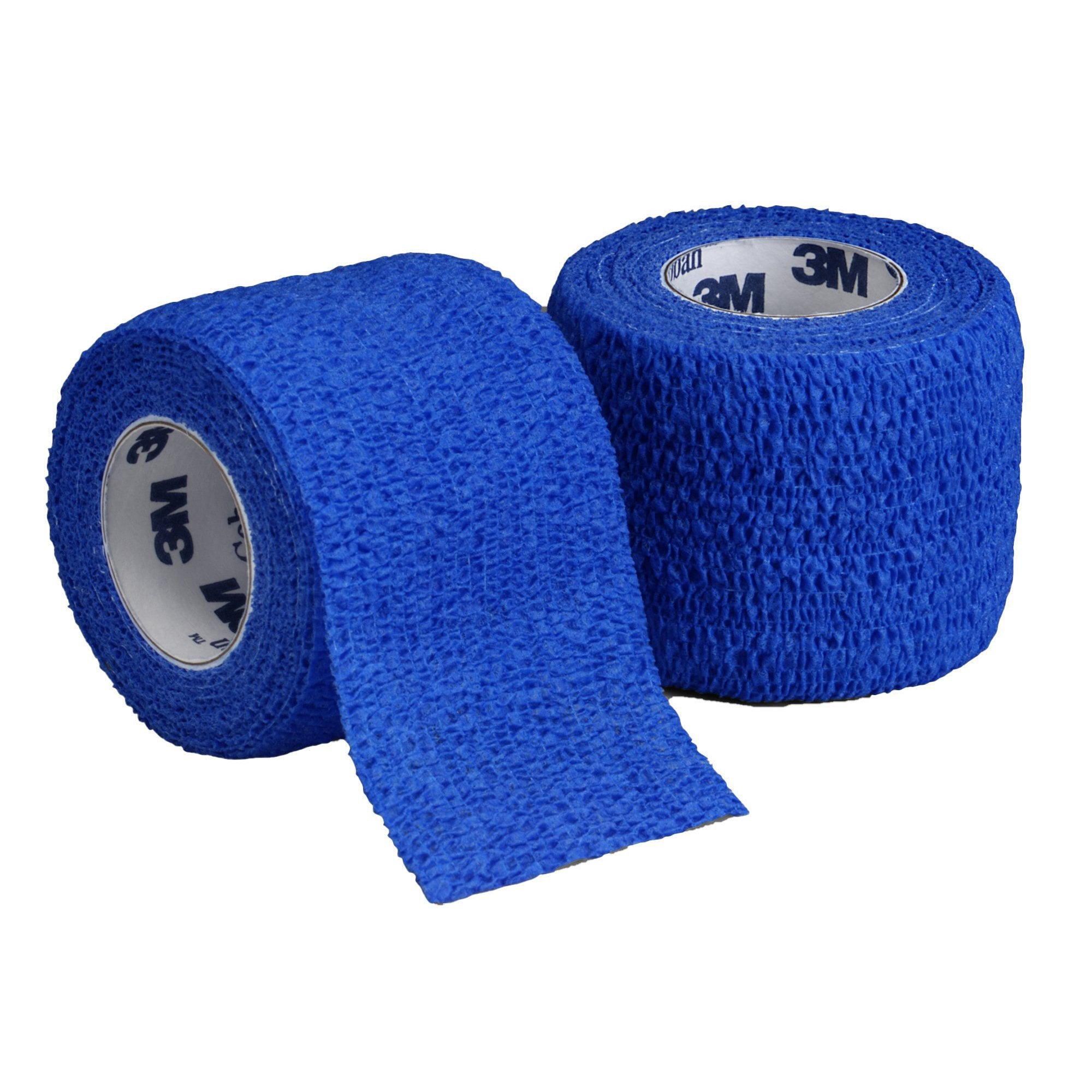 3M™ Coban™ Self-adherent Closure Cohesive Bandage, 1 Inch x 5 Yard, Blue (1 Unit)