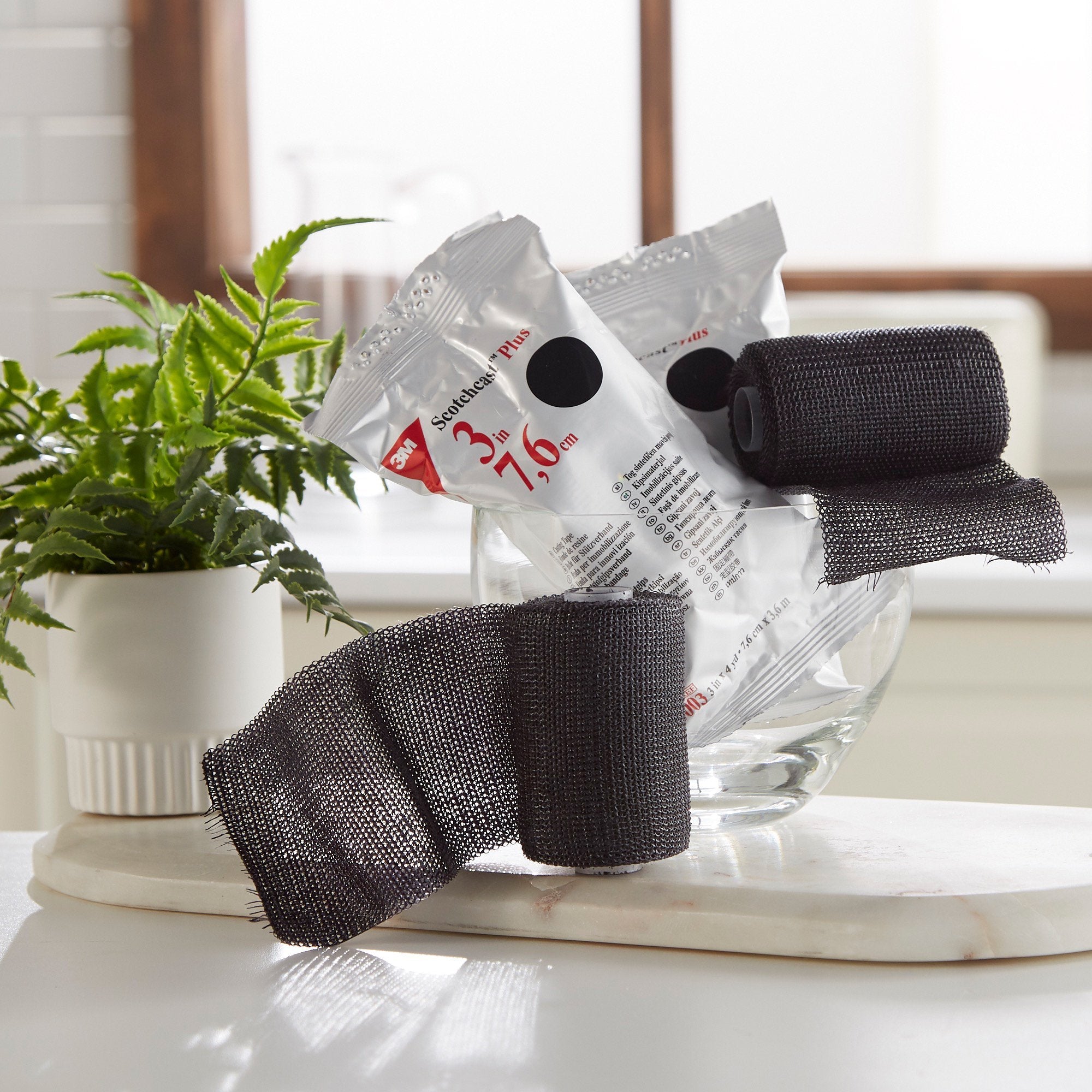 3M™ Scotchcast™ Plus Black Cast Tape, 3 Inch x 4 Yard (10 Units)