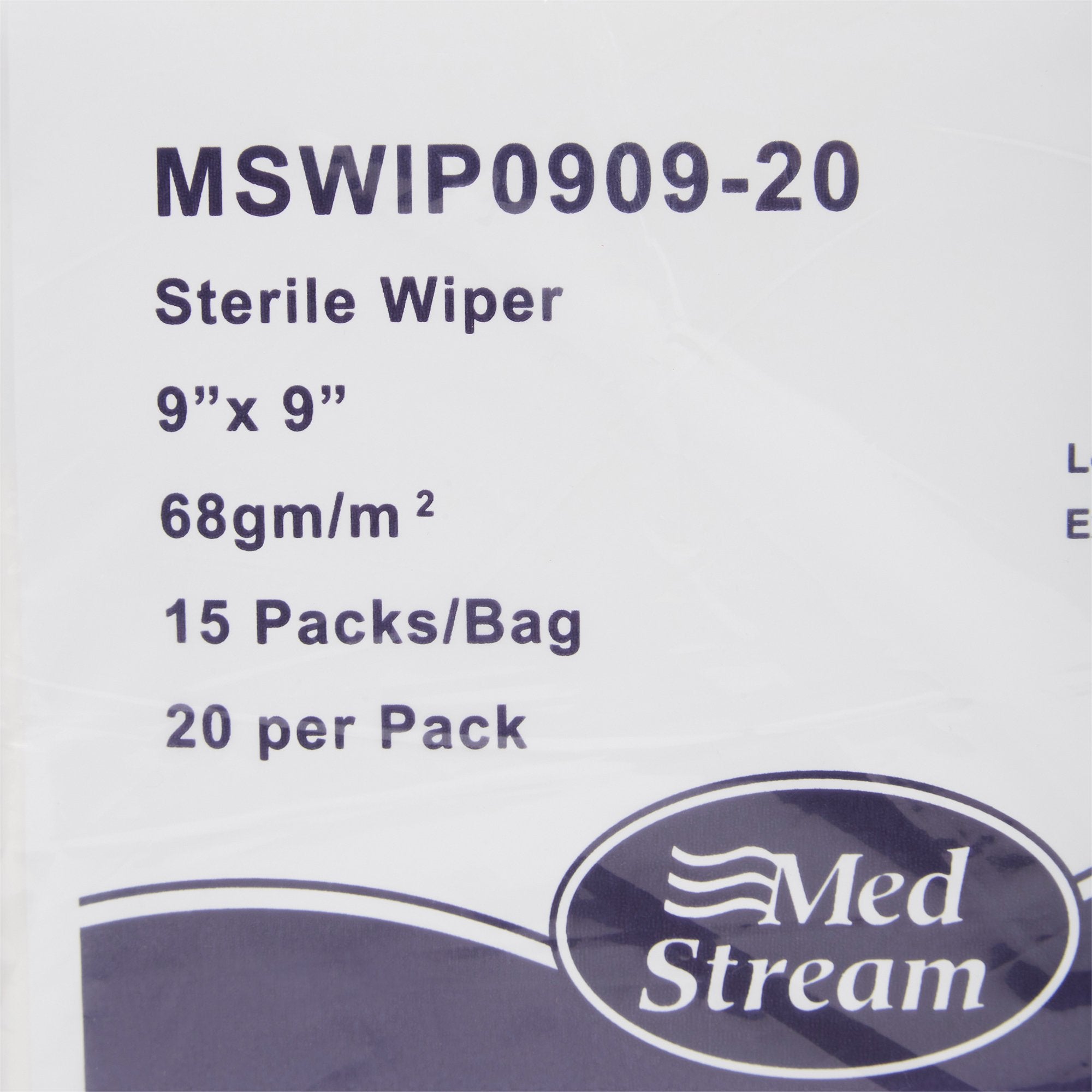 McKesson Cleanroom Wipes, 9 X 9 Inch (15 Units)