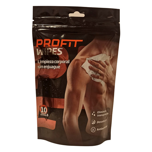 10 Units of Profit Wipes Leave-In Wet Wipes | Hypoallergenic, pH Balanced, Alcohol-Free, Fragrance-Free