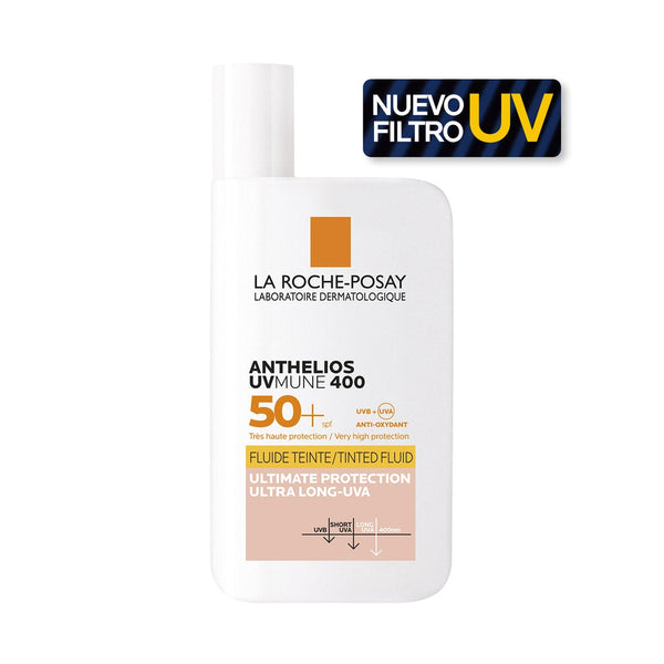 Anthelios Ultra Fluid With Color 50+ La Roche-Posay: Non-Greasy, Fragrance-Free, Dermatologically Tested, High Tolerance, Waterproof