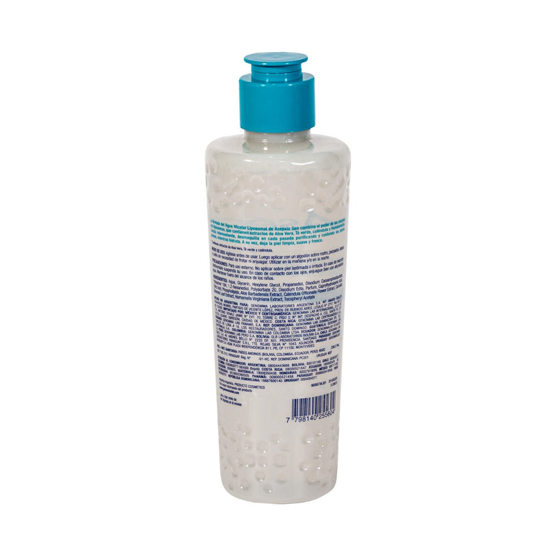 Asepxia GEN Miclar Water (200ml/6.76fl oz) - Non-Greasy, Aloe Vera, Moisturizing & Lightweight Formula