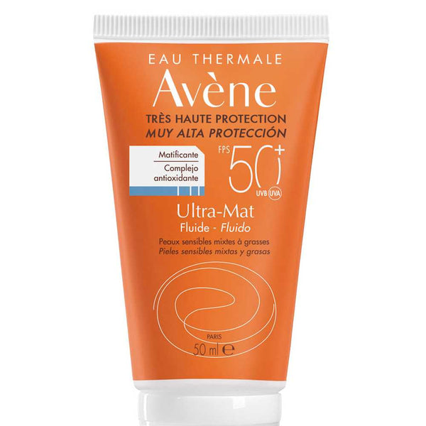 Avene Ultra Mat Fluid Sunscreen SPF 50 with Thermal Water