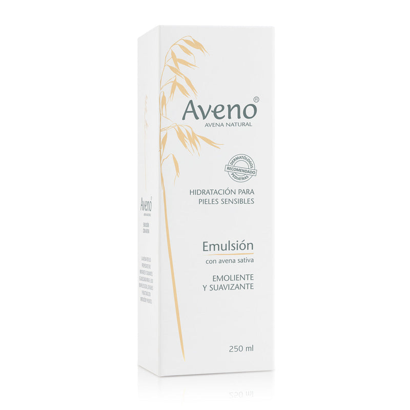 Aveno Moisturizing Emulsion Sensitive Skin (250ml/8.45fl oz): Soothe, Protect & Moisturize for 24 Hours